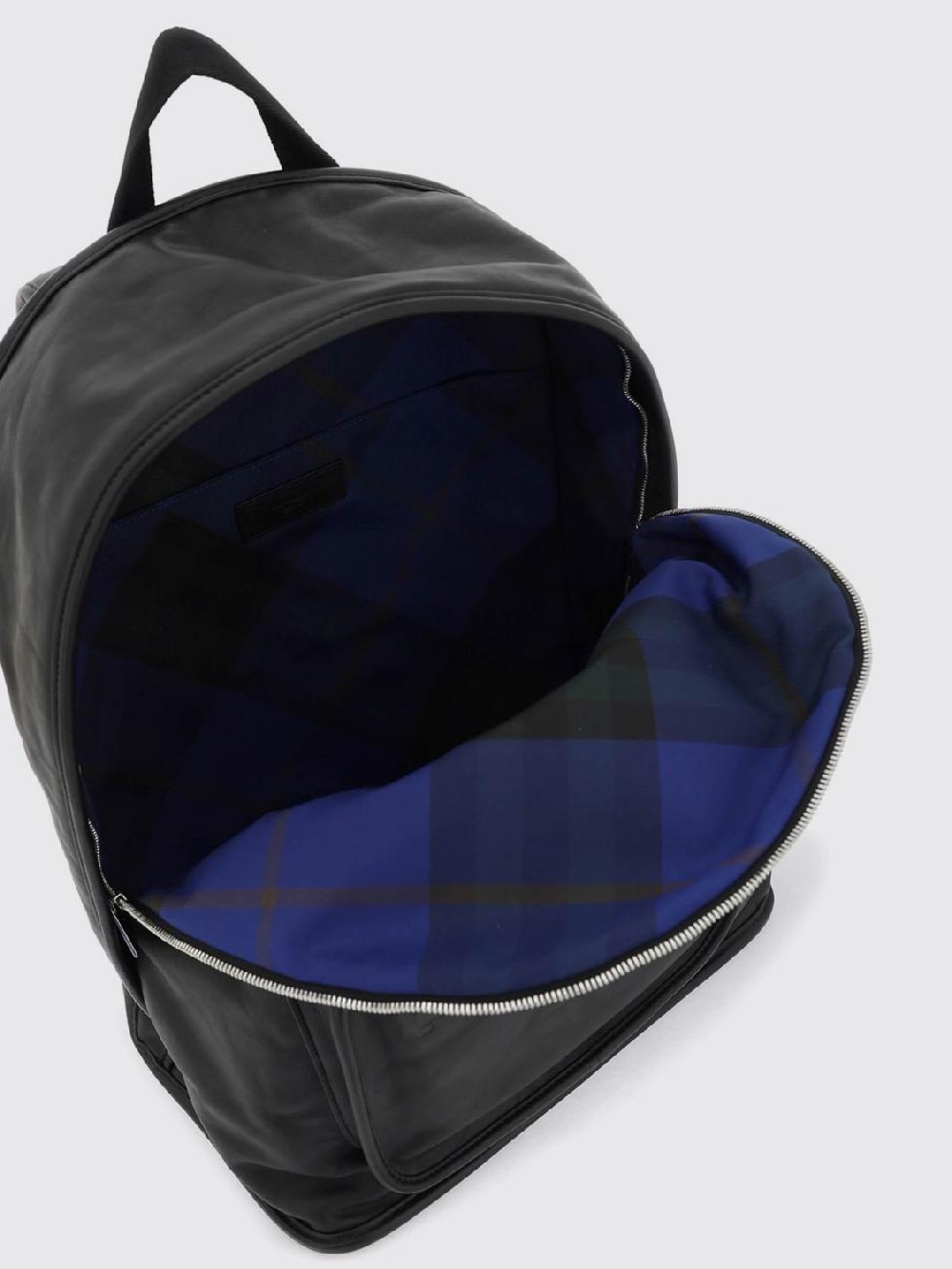 Giglio Zaino Shield Burberry In Pelle Increspata