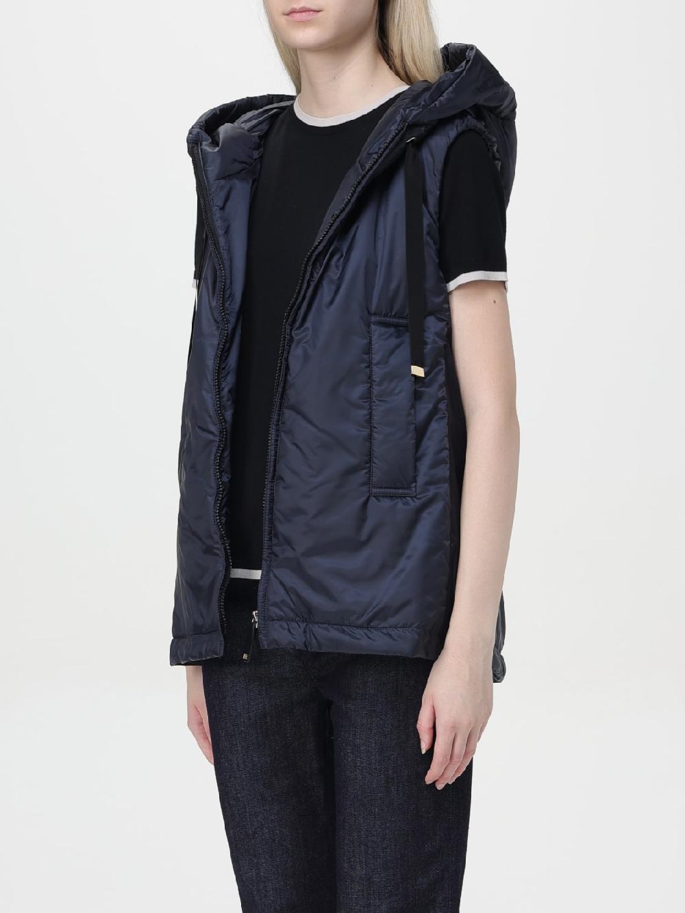 Giglio Gilet A Piumino Con Cappuccio Max Mara The Cube