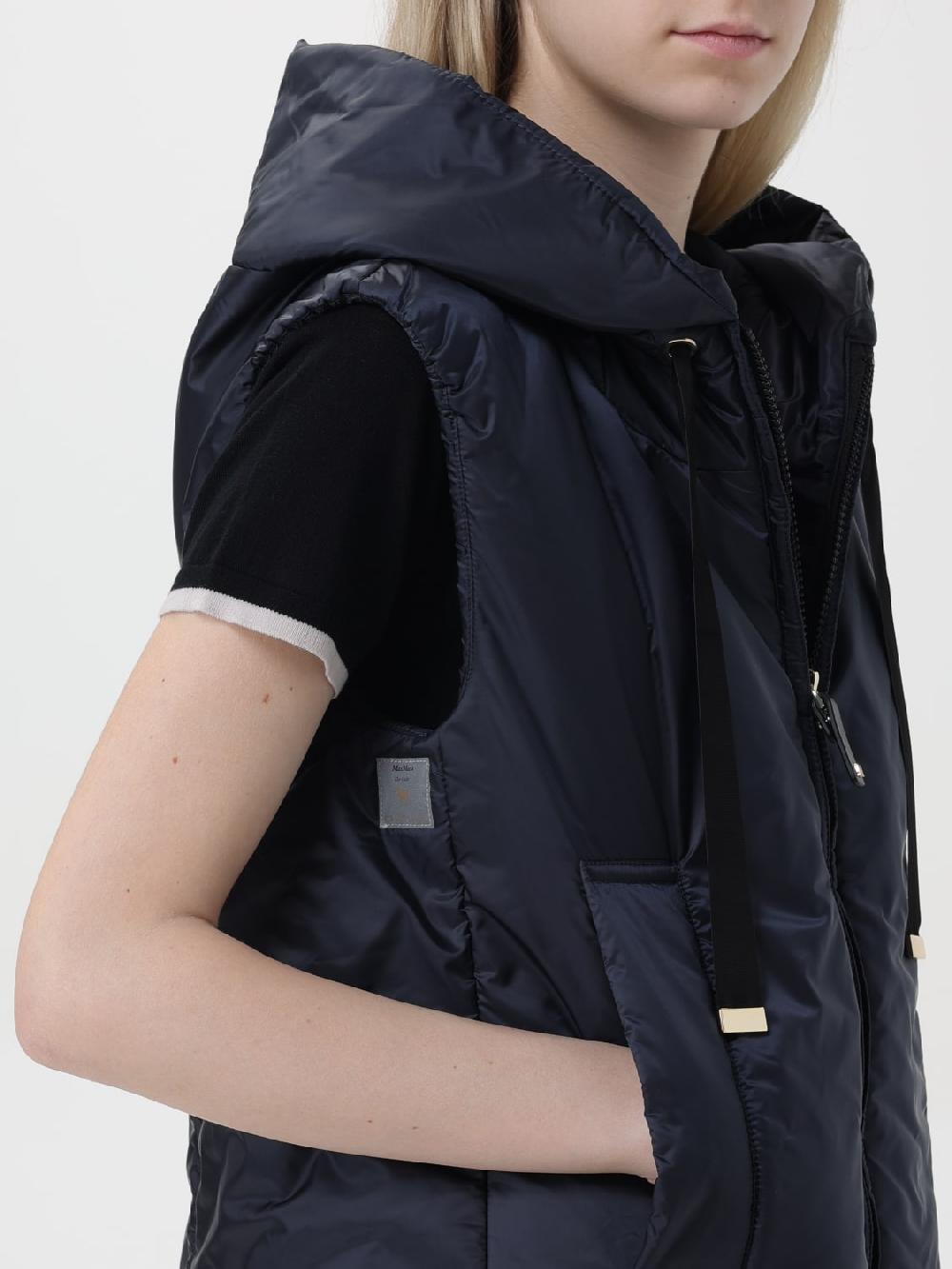 Giglio Gilet A Piumino Con Cappuccio Max Mara The Cube