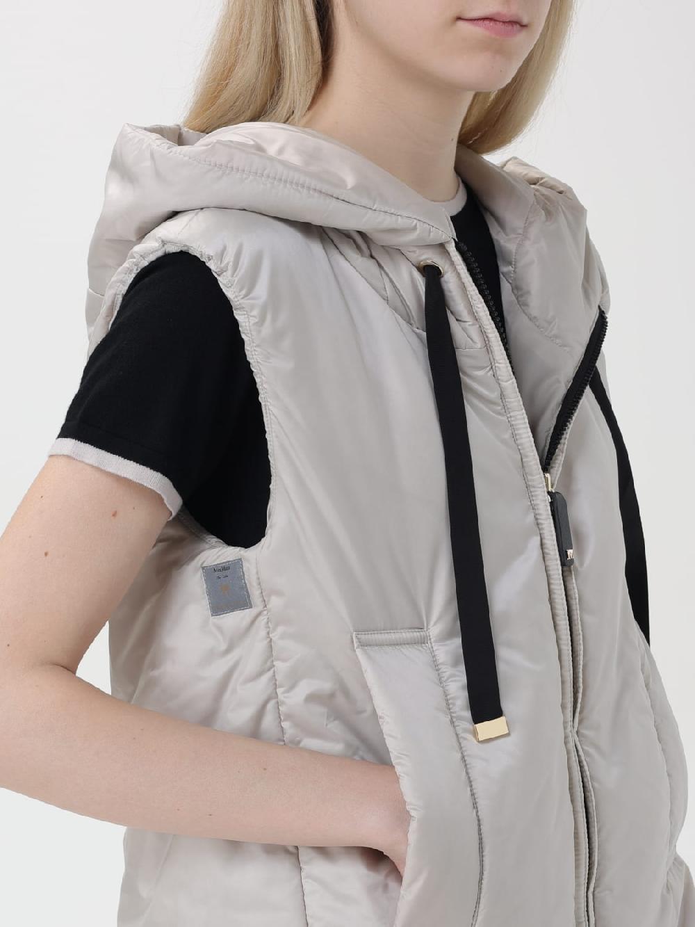 Giglio Gilet A Piumino Con Cappuccio Max Mara The Cube