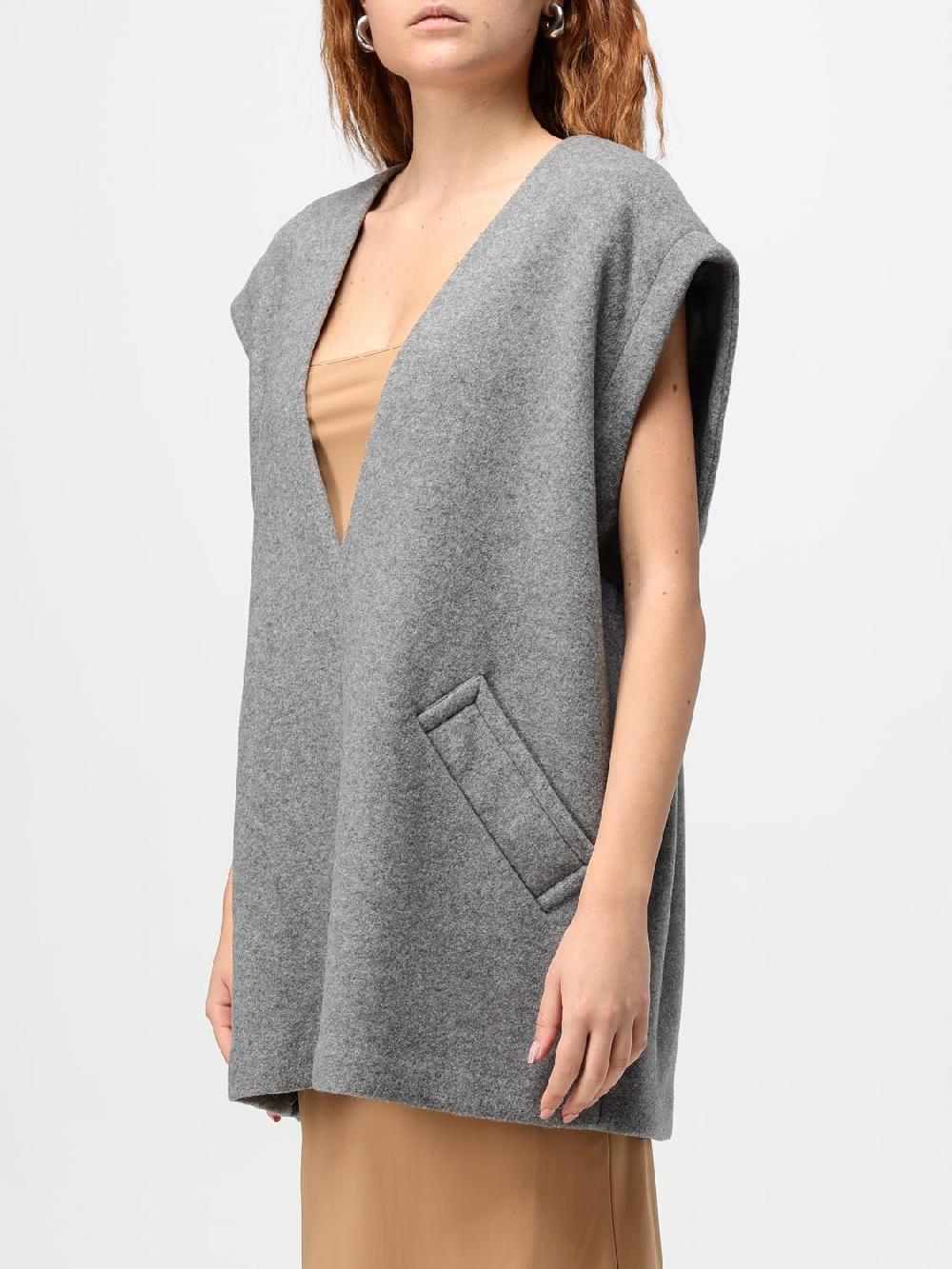 Giglio Gilet A V Mm6 Maison Margiela Con Effetto Mélange
