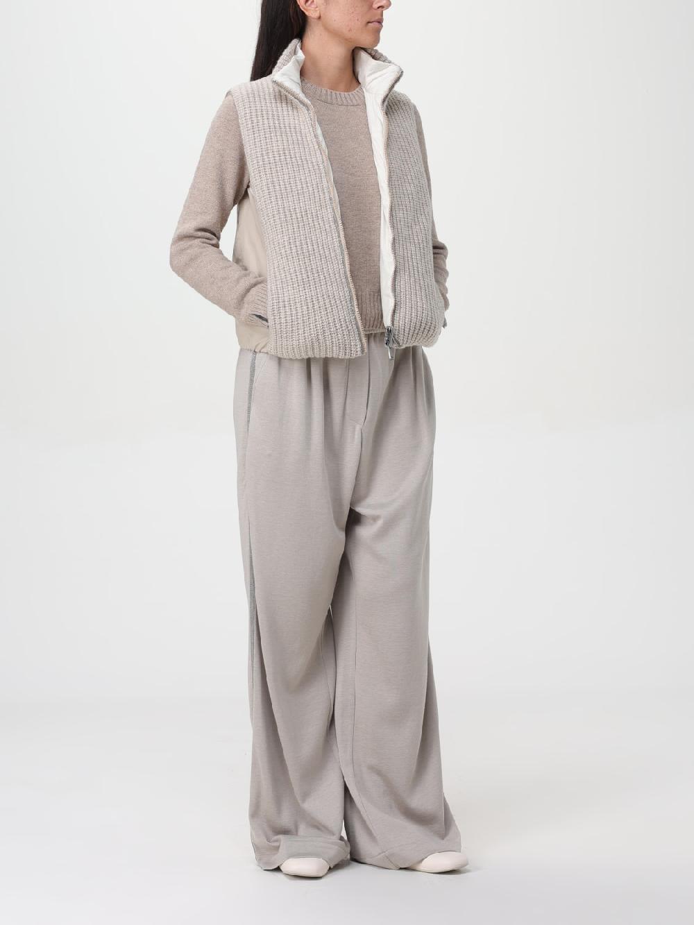 Giglio Gilet In Maglia Di Cashmere Brunello Cucinelli