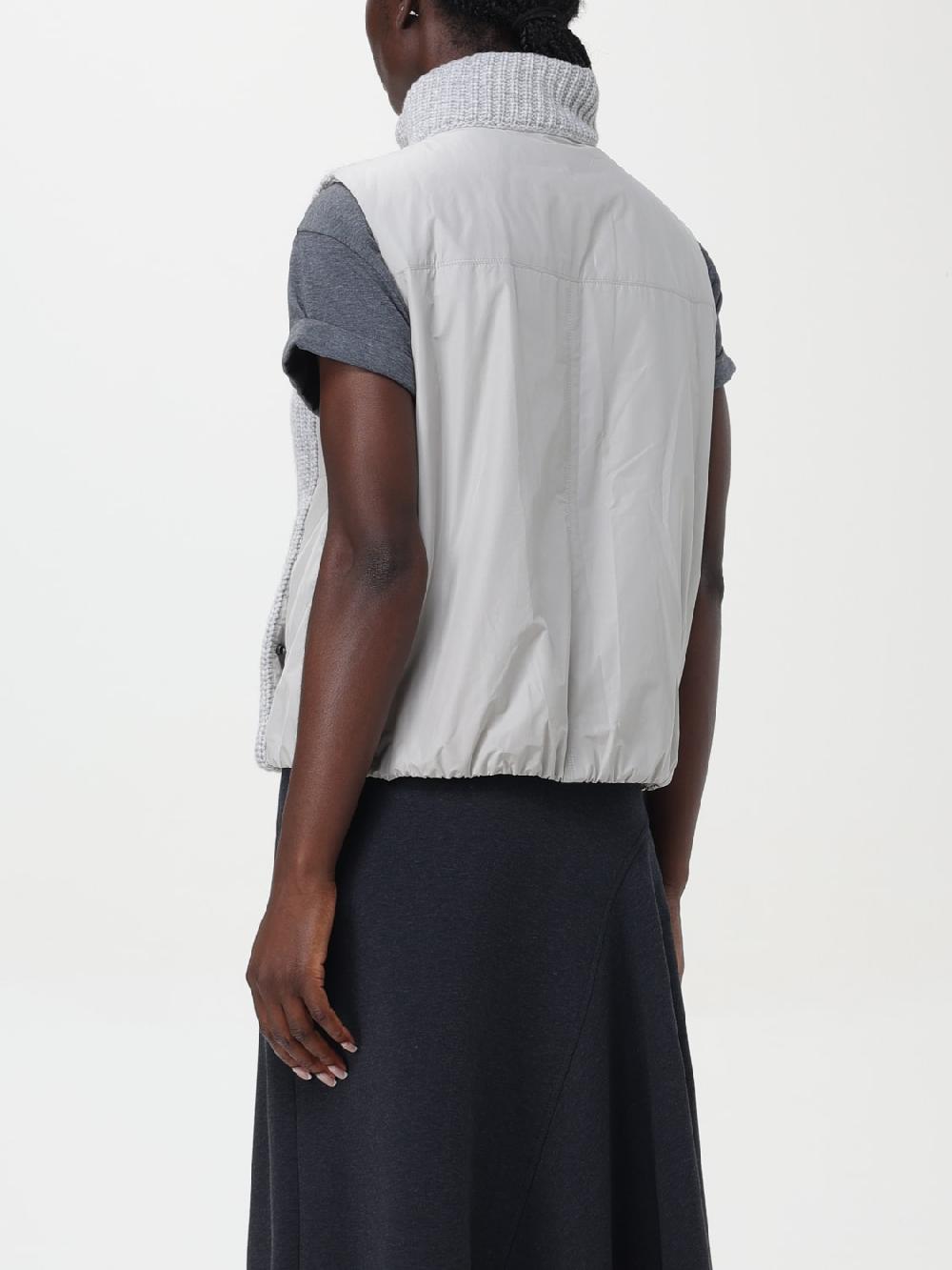 Giglio Gilet In Maglia Di Cashmere Brunello Cucinelli