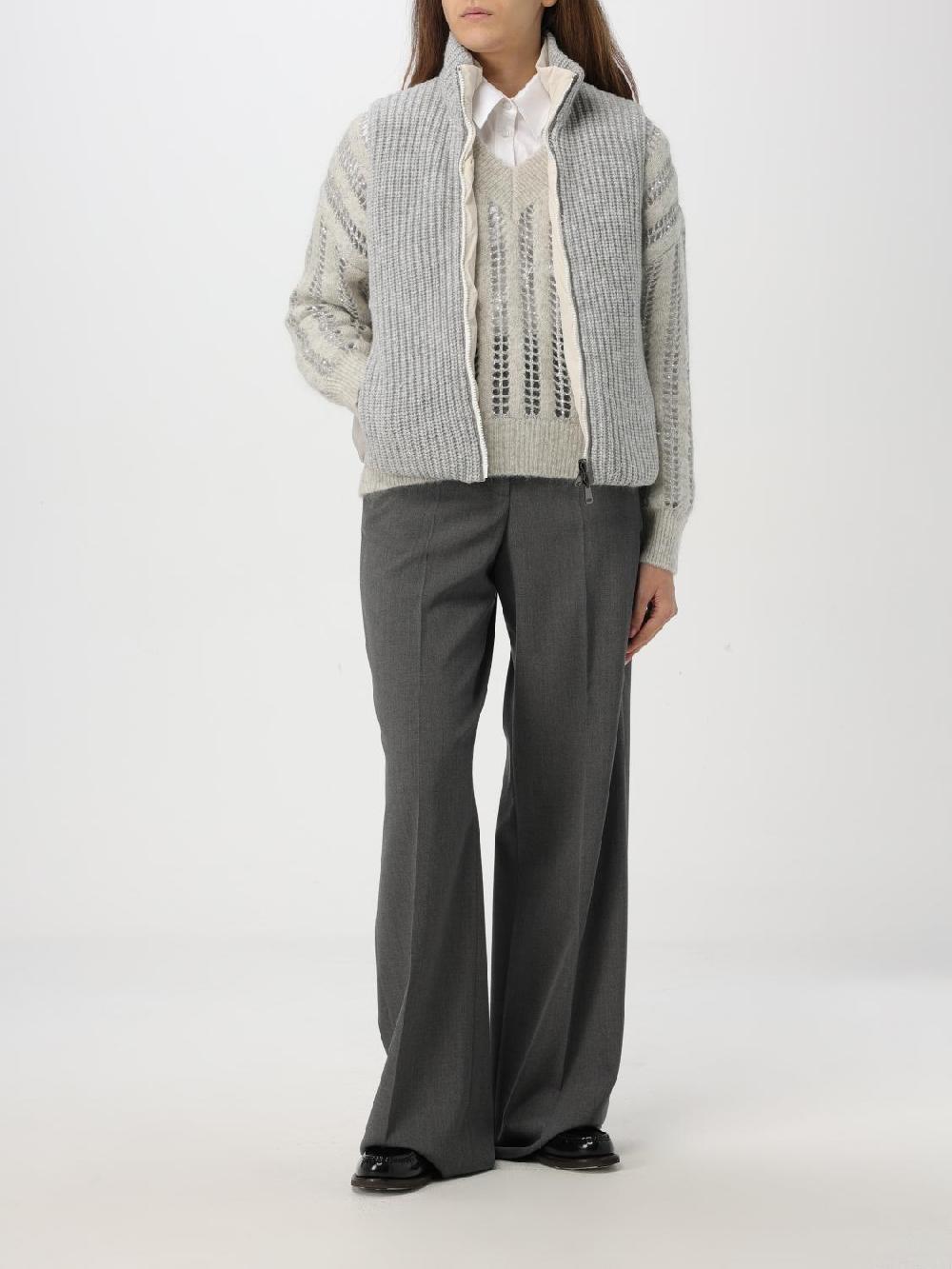 Giglio Gilet In Maglia Di Cashmere Brunello Cucinelli