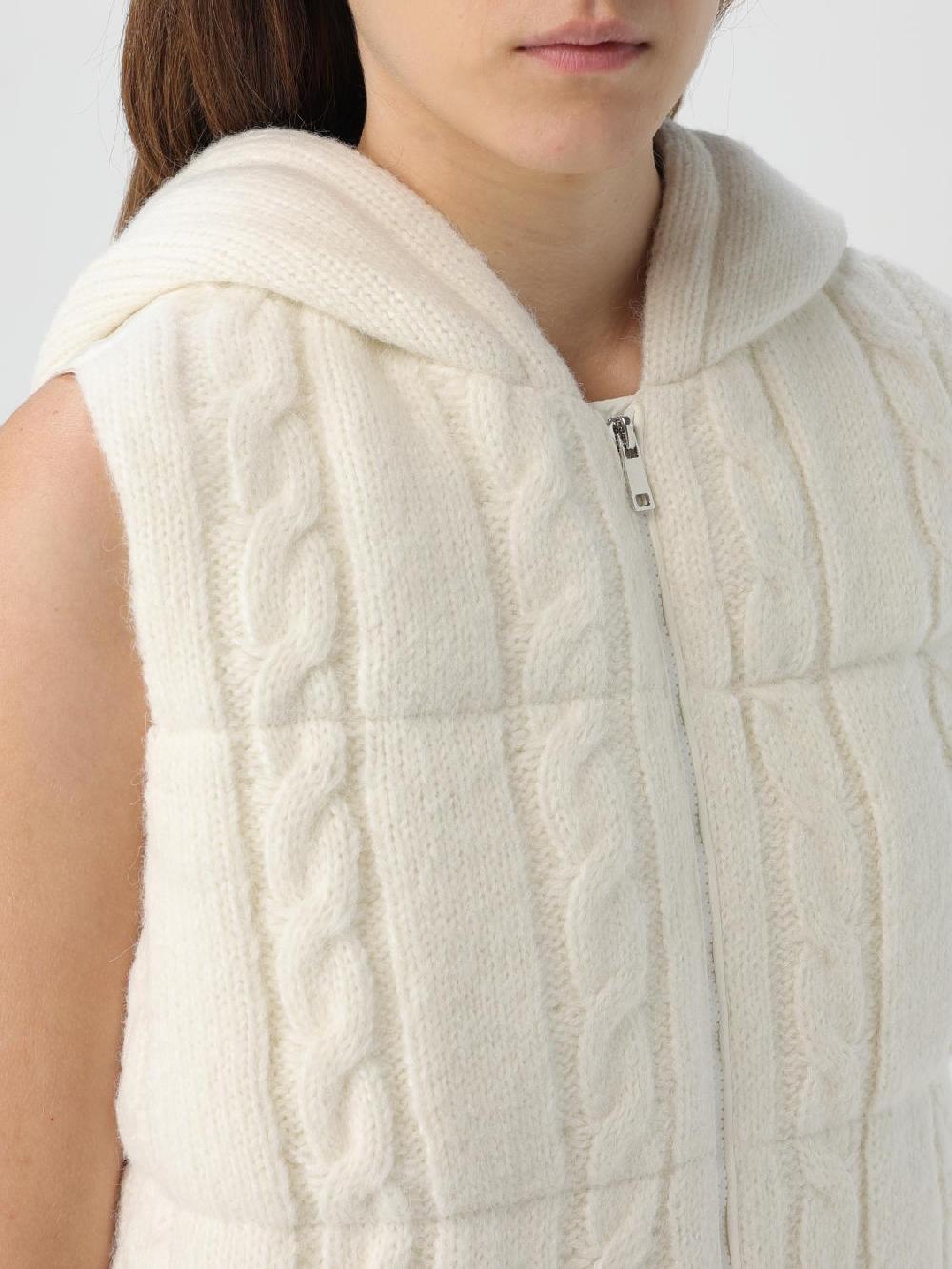 Giglio Gilet Twinset - Actitude In Nylon E Misto Lana