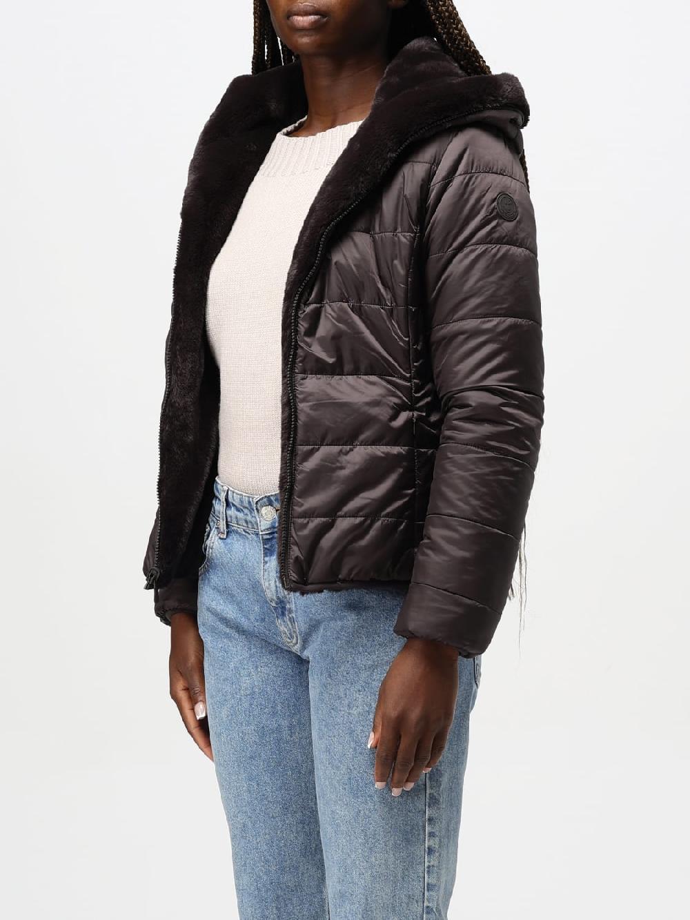 Giglio Giubbotto Reversibile Save The Duck In Nylon E Shearling