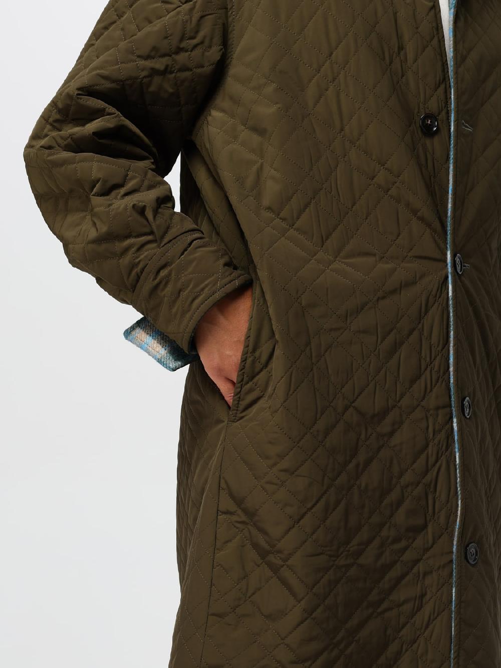 Giglio Giubbotto Reversibile Woolrich In Misto Lana