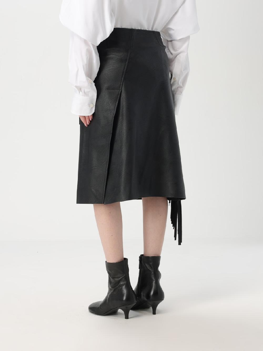 Giglio Gonna Con Frange Asimmetriche Stella McCartney