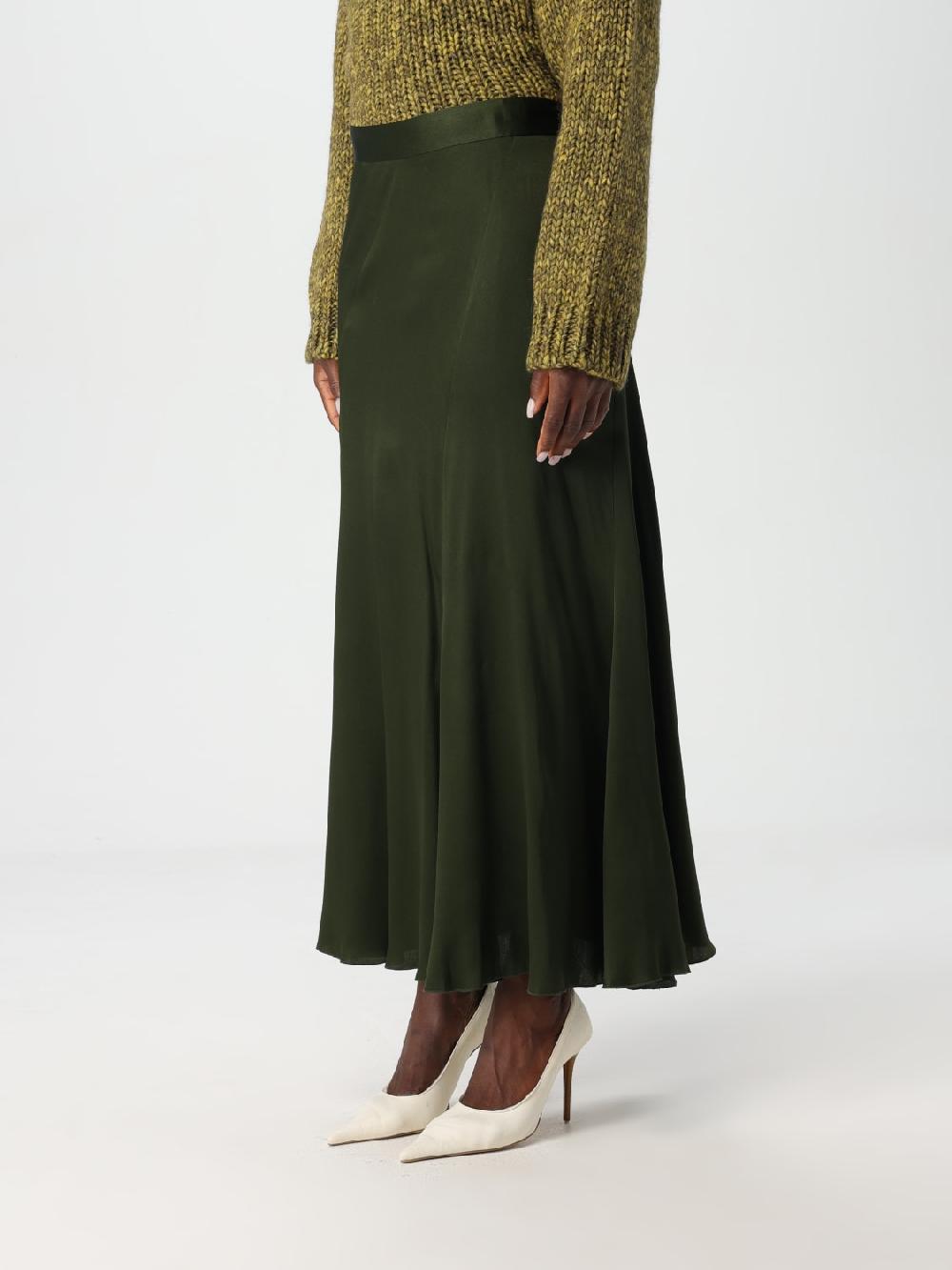Giglio Gonna Longuette Alberta Ferretti In Misto Seta