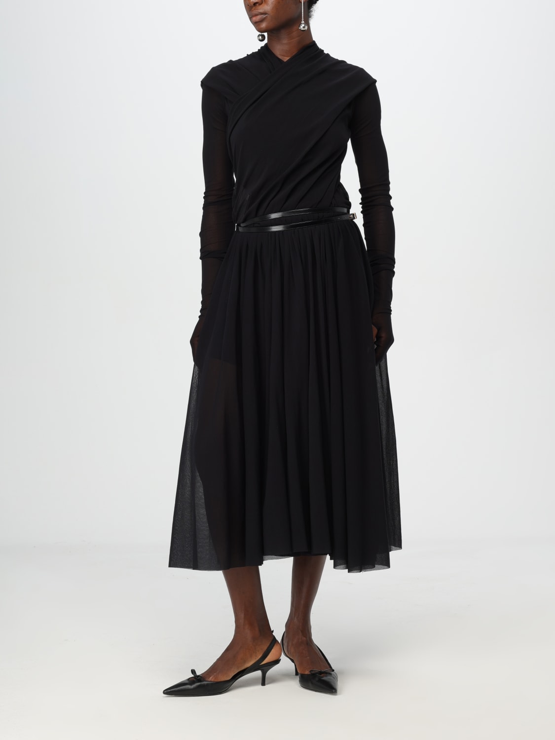 Giglio Gonna Midi Philosophy Di Lorenzo Serafini In Tulle