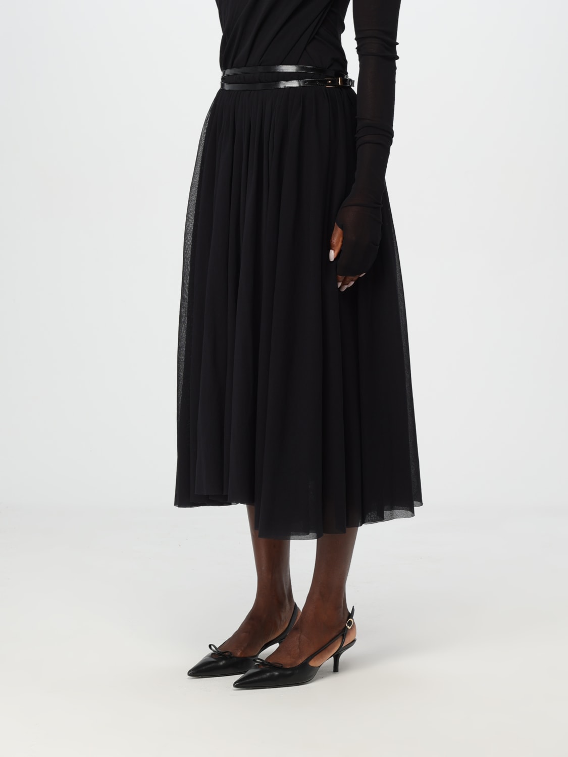 Giglio Gonna Midi Philosophy Di Lorenzo Serafini In Tulle