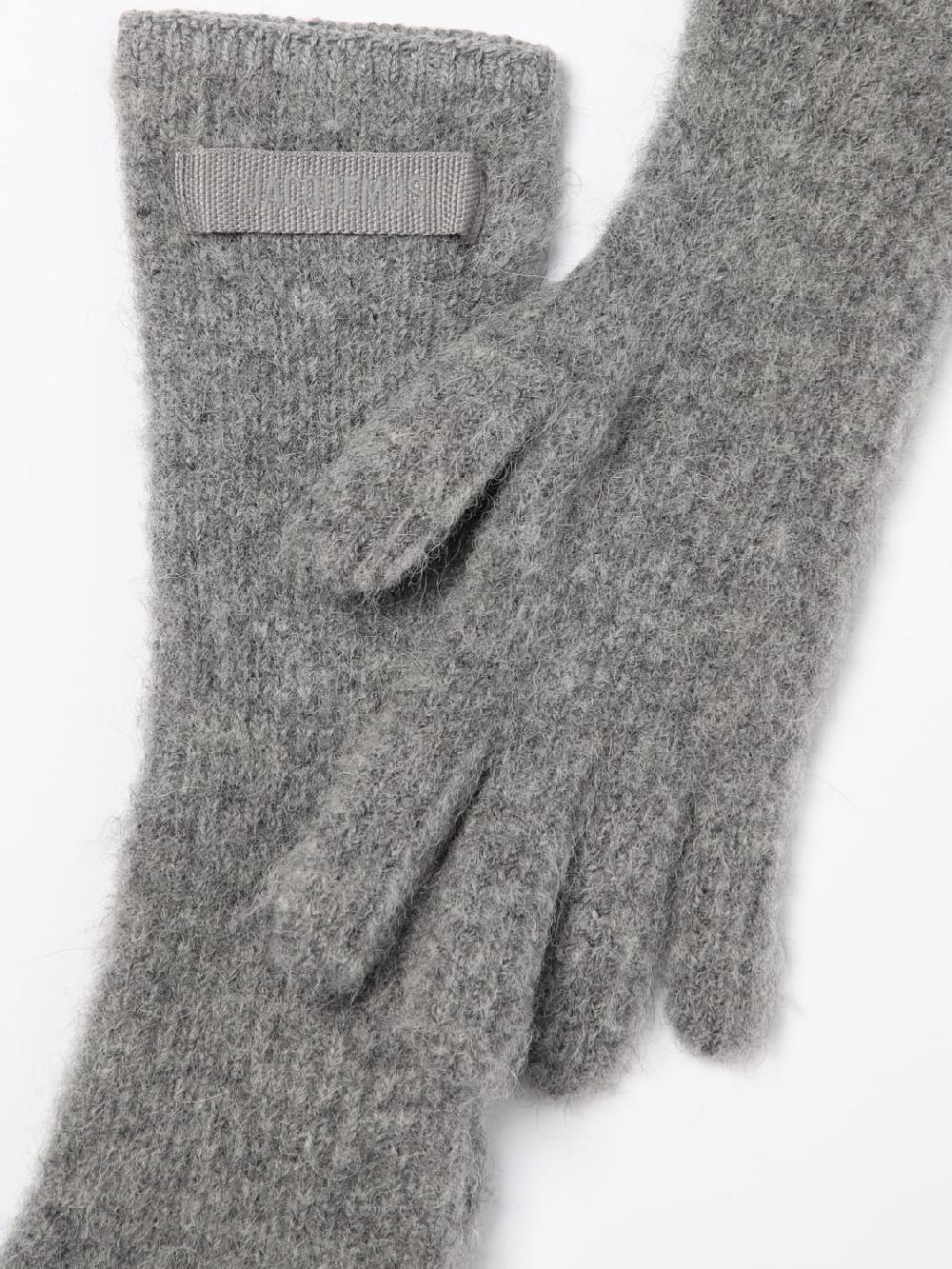 Giglio Guanti Les Gants Jacquemus In Misto Lana A Coste
