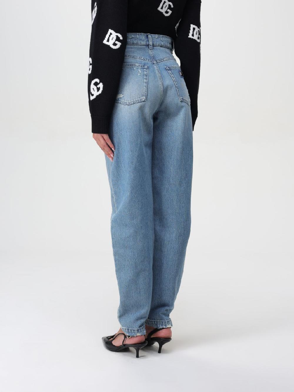 Giglio Jeans Amber In Denim Con Rotture Dolce & Gabbana