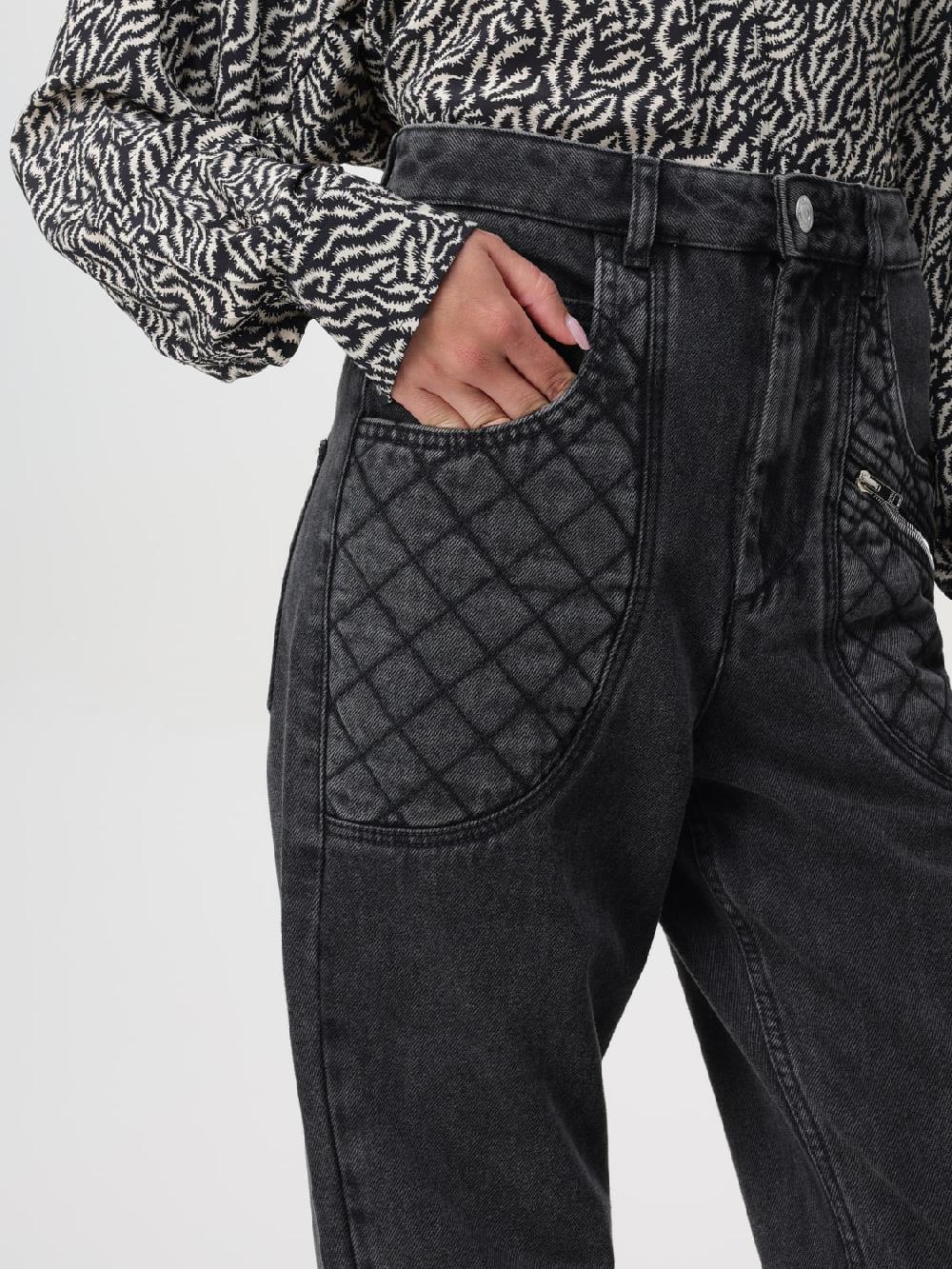 Giglio Jeans Cassandre Con Toppe Trapuntate Isabel Marant