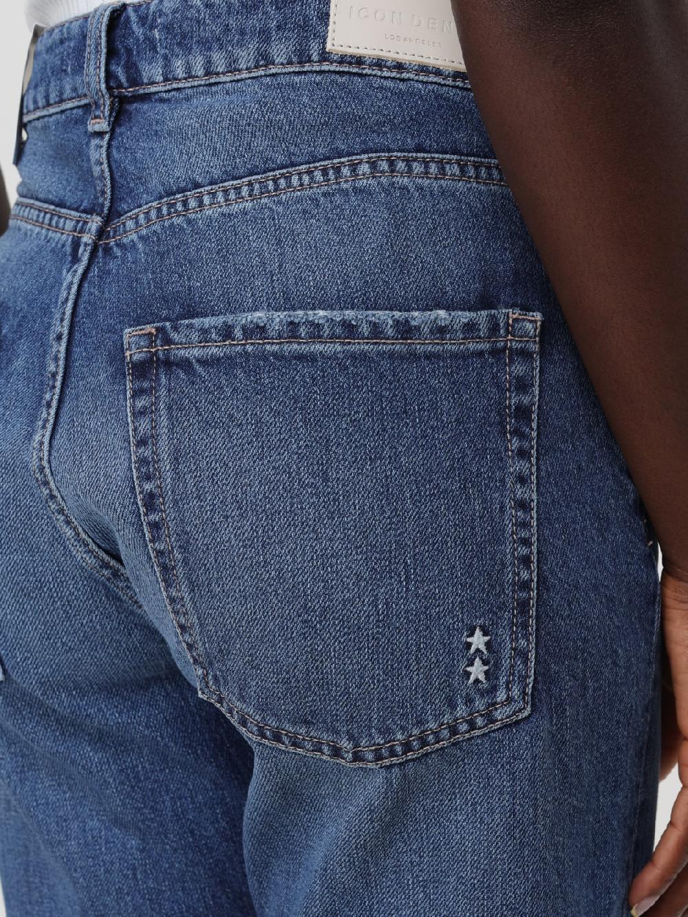 Giglio Jeans Iris Icon Denim Los Angeles In Demim Di Cotone