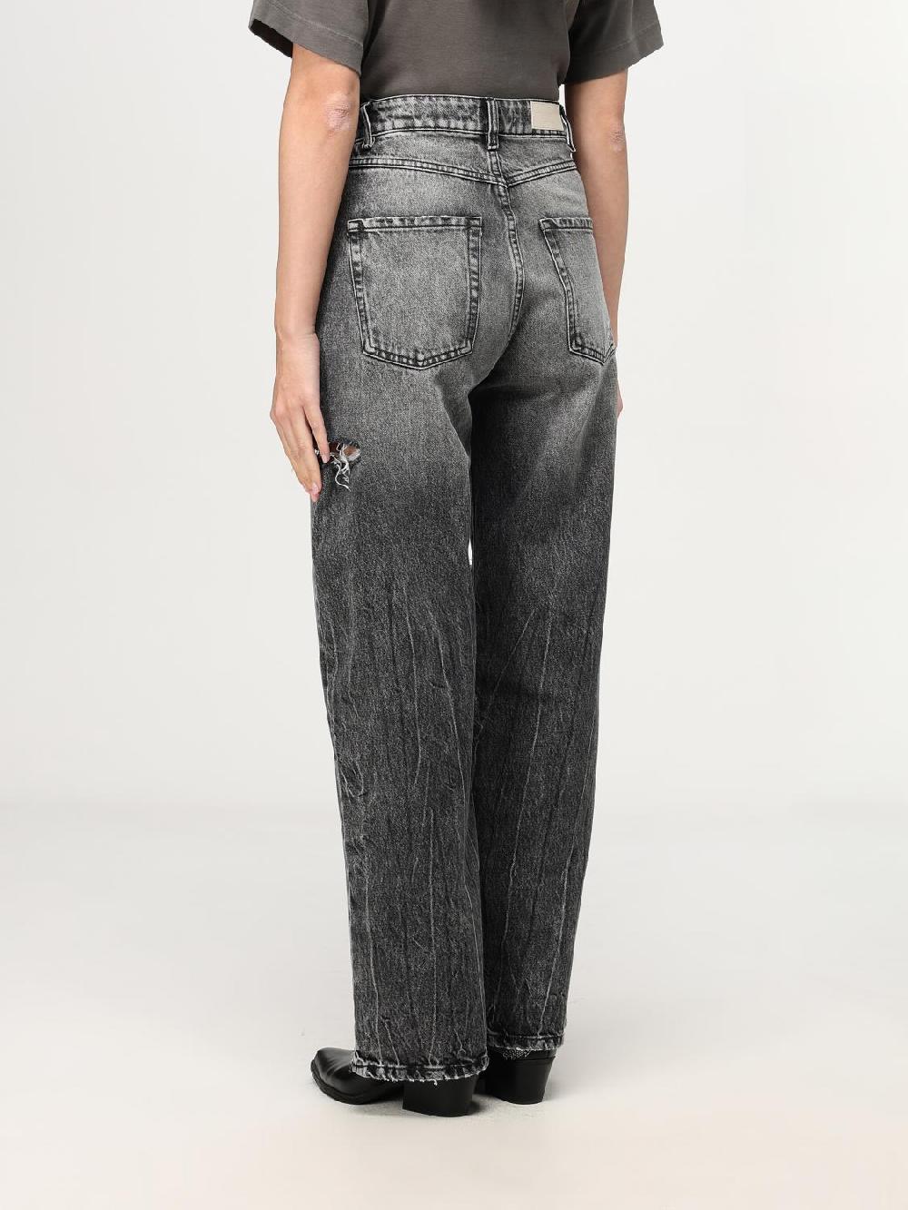 Giglio Jeans Largo Poppy Con Rotture Icon Denim Los Angeles
