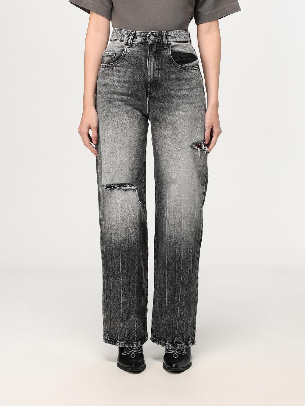 Giglio Jeans largo Poppy con rotture Icon Denim Los Angeles