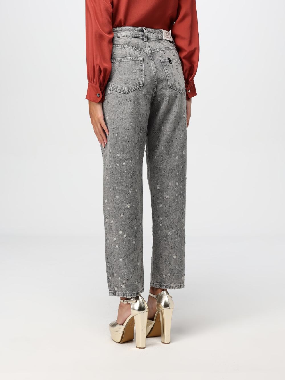 Giglio Jeans Liu Jo In Denim Used Con Strass All Over