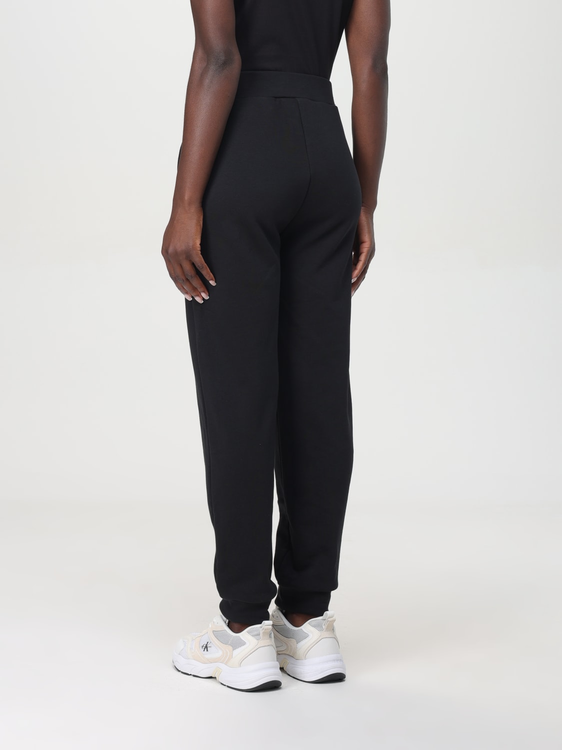 Giglio Jogger Calvin Klein In Cotone Organico Con Logo