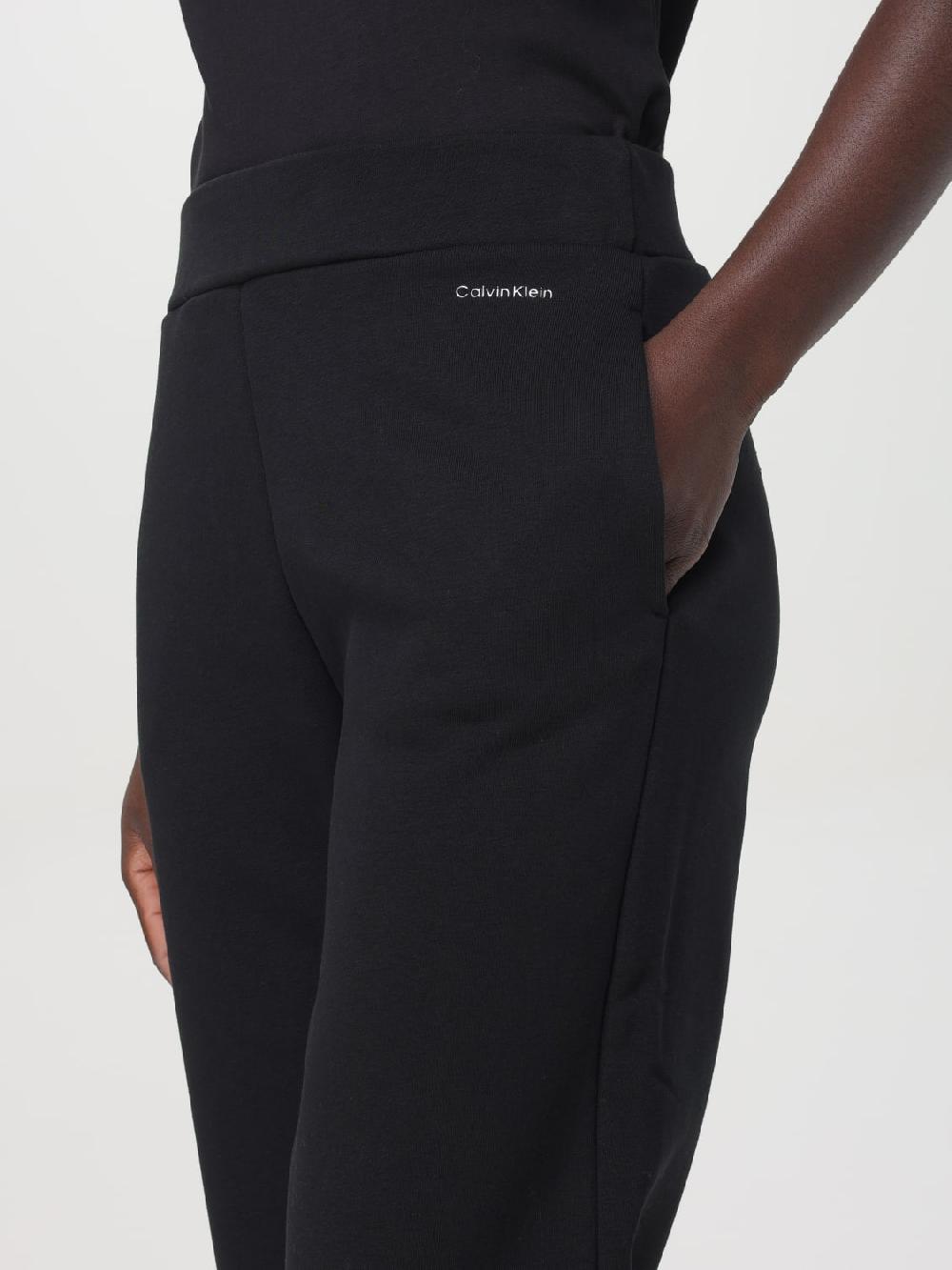 Giglio Jogger Calvin Klein In Cotone Organico Con Logo