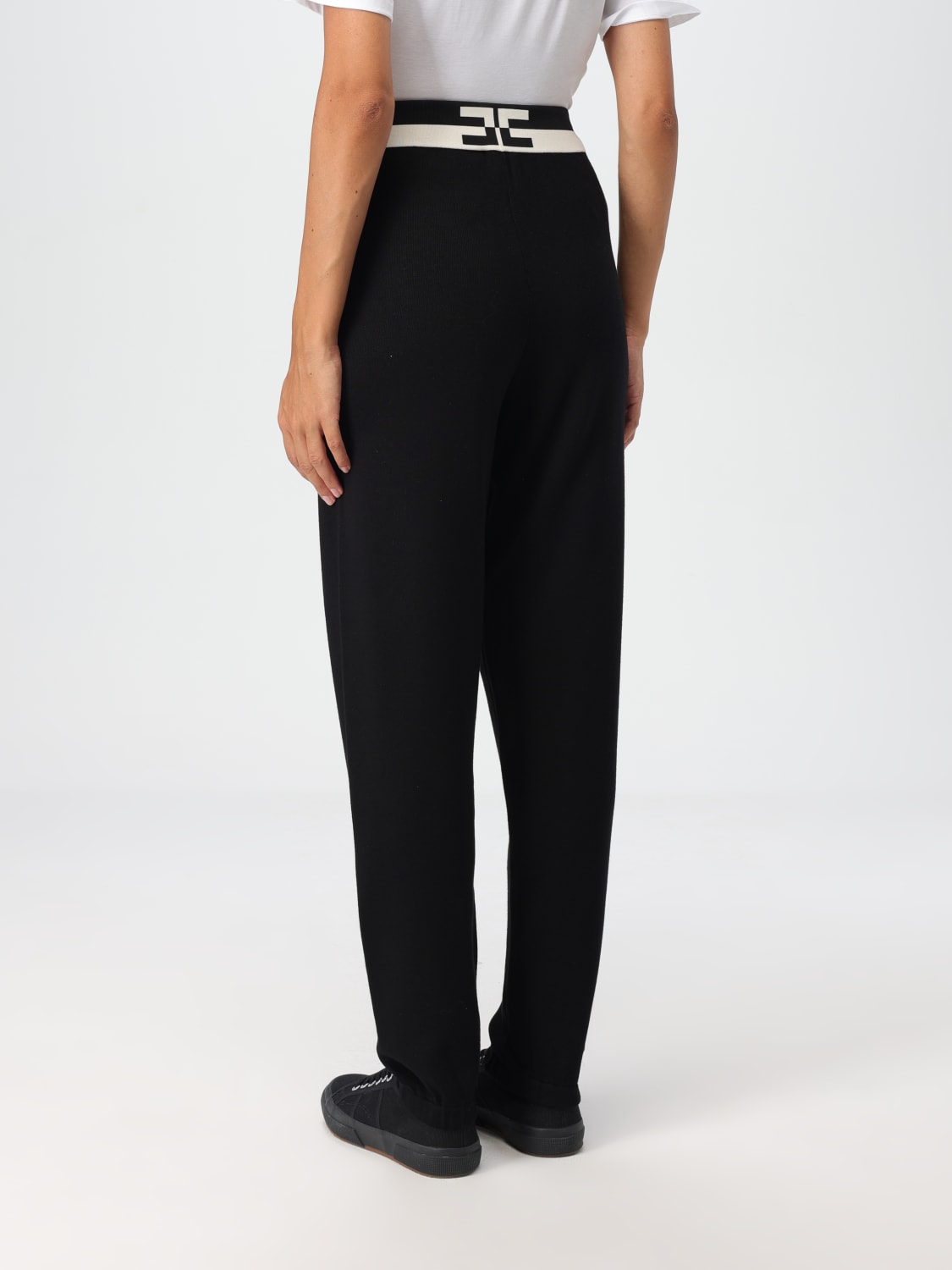 Giglio Jogger Elisabetta Franchi In Maglia Di Viscosa