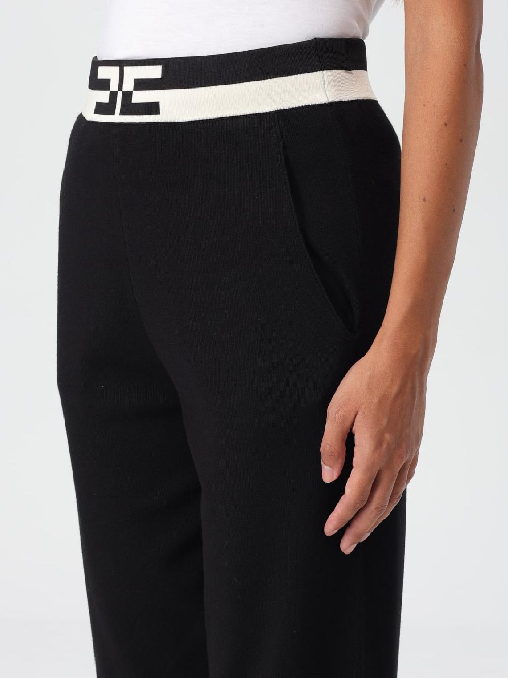 Giglio Jogger Elisabetta Franchi In Maglia Di Viscosa