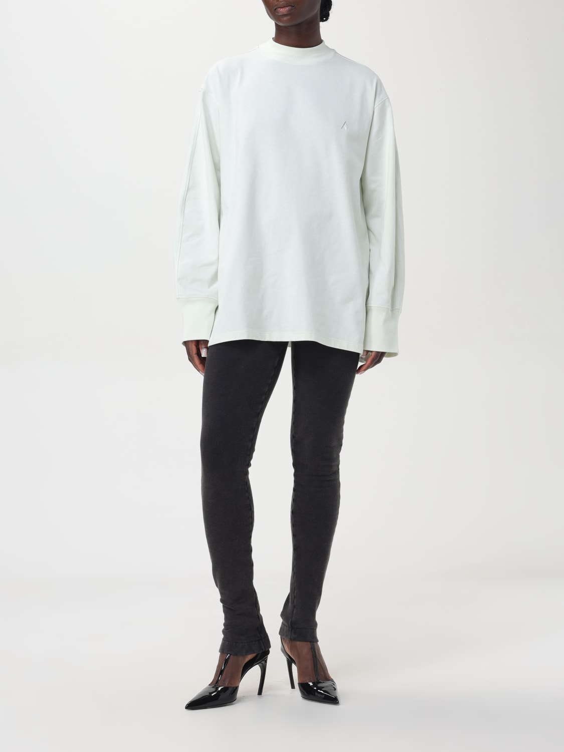 Giglio Leggings Di Cotone Con Vita Extra Alta The Attico