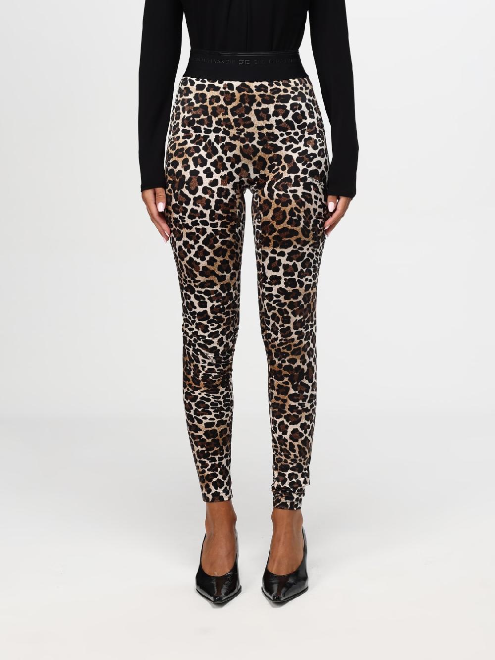Giglio Leggins Elisabetta Franchi in lycra stampa animalier
