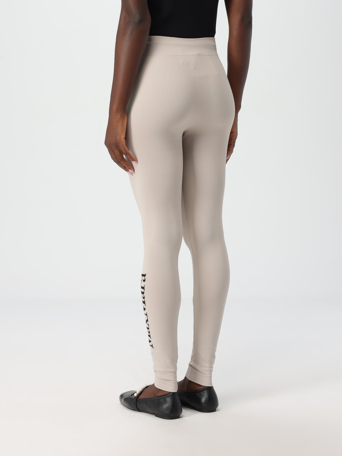 Giglio Leggins Max Mara In Viscosa Stretch Con Logo