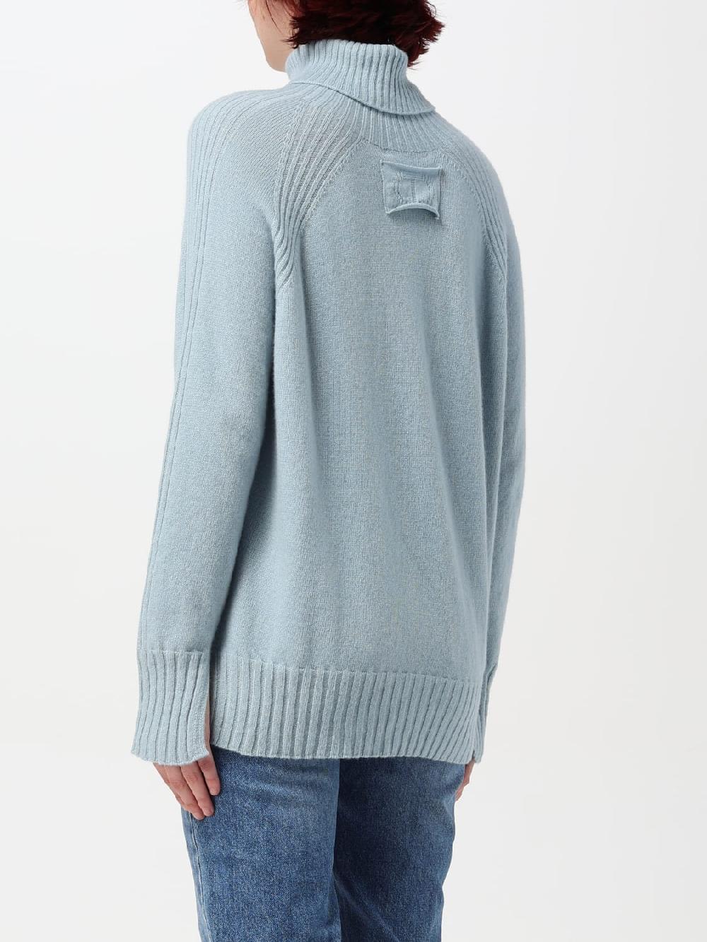 Giglio Maglia A Dolcevita Twinset In Lana E Cashmere
