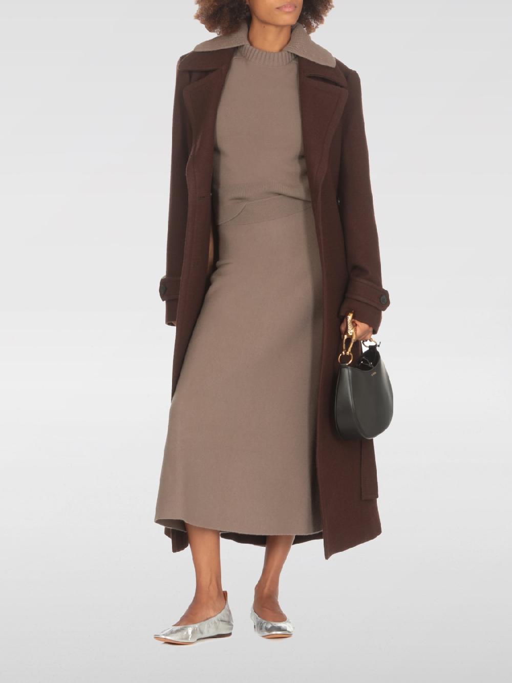 Giglio Maglia Con Colletto Lanvin In Lana Vergine E Cashmere