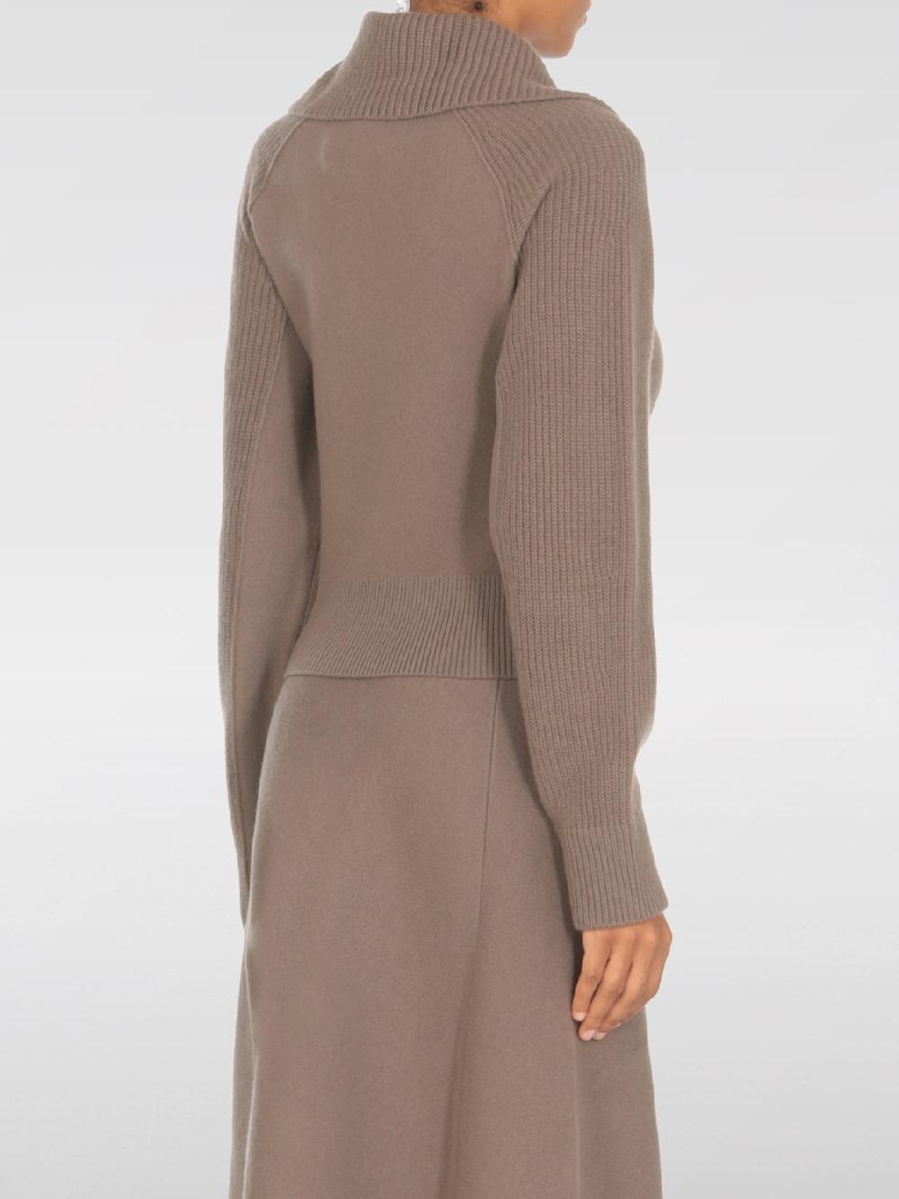 Giglio Maglia Con Colletto Lanvin In Lana Vergine E Cashmere