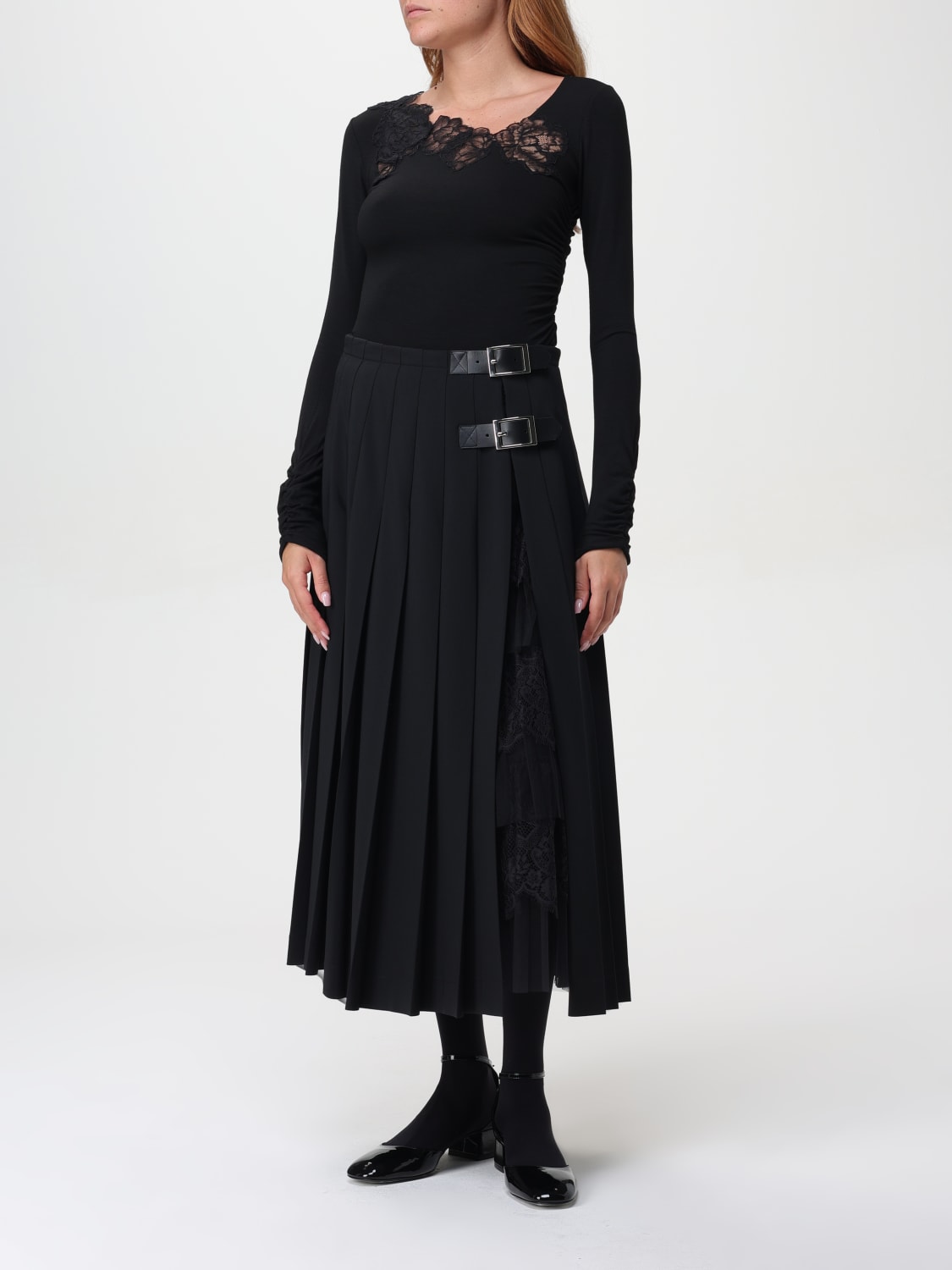 Giglio Maglia Con Inserti In Pizzo Ermanno Scervino Life