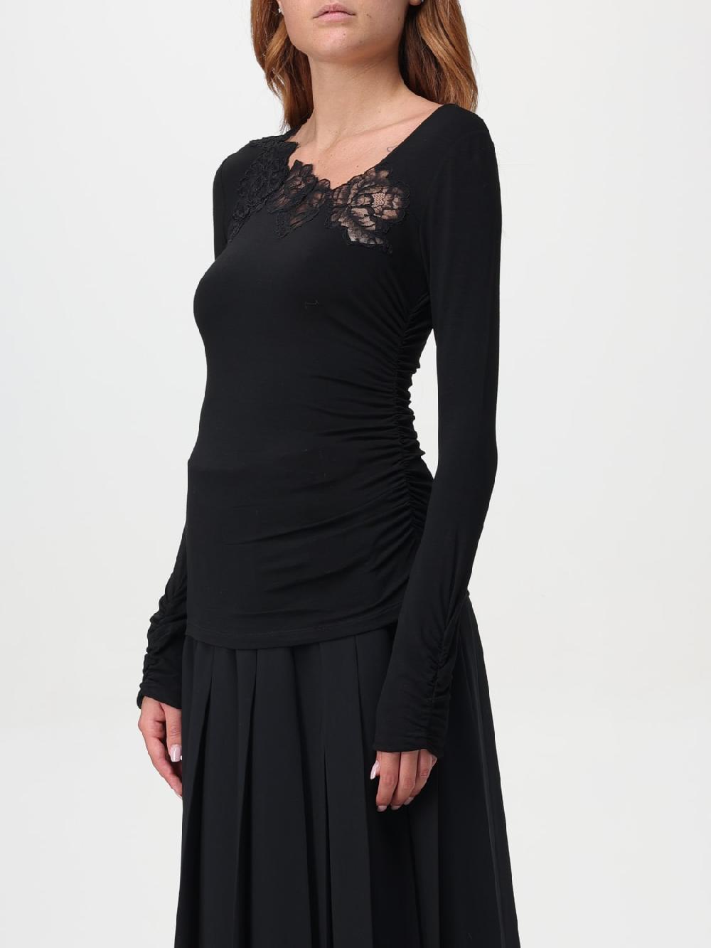 Giglio Maglia Con Inserti In Pizzo Ermanno Scervino Life