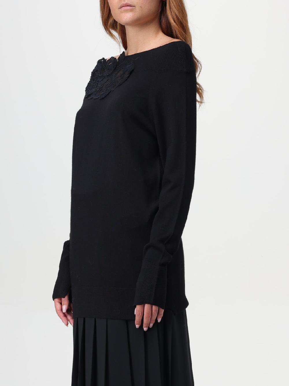 Giglio Maglia Con Inserto In Pizzo Ermanno Scervino
