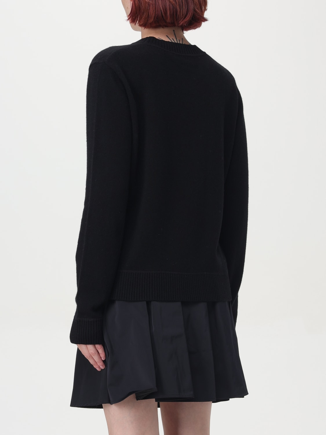 Giglio Maglia Con Logo In Misto Cashmere Elisabetta Franchi