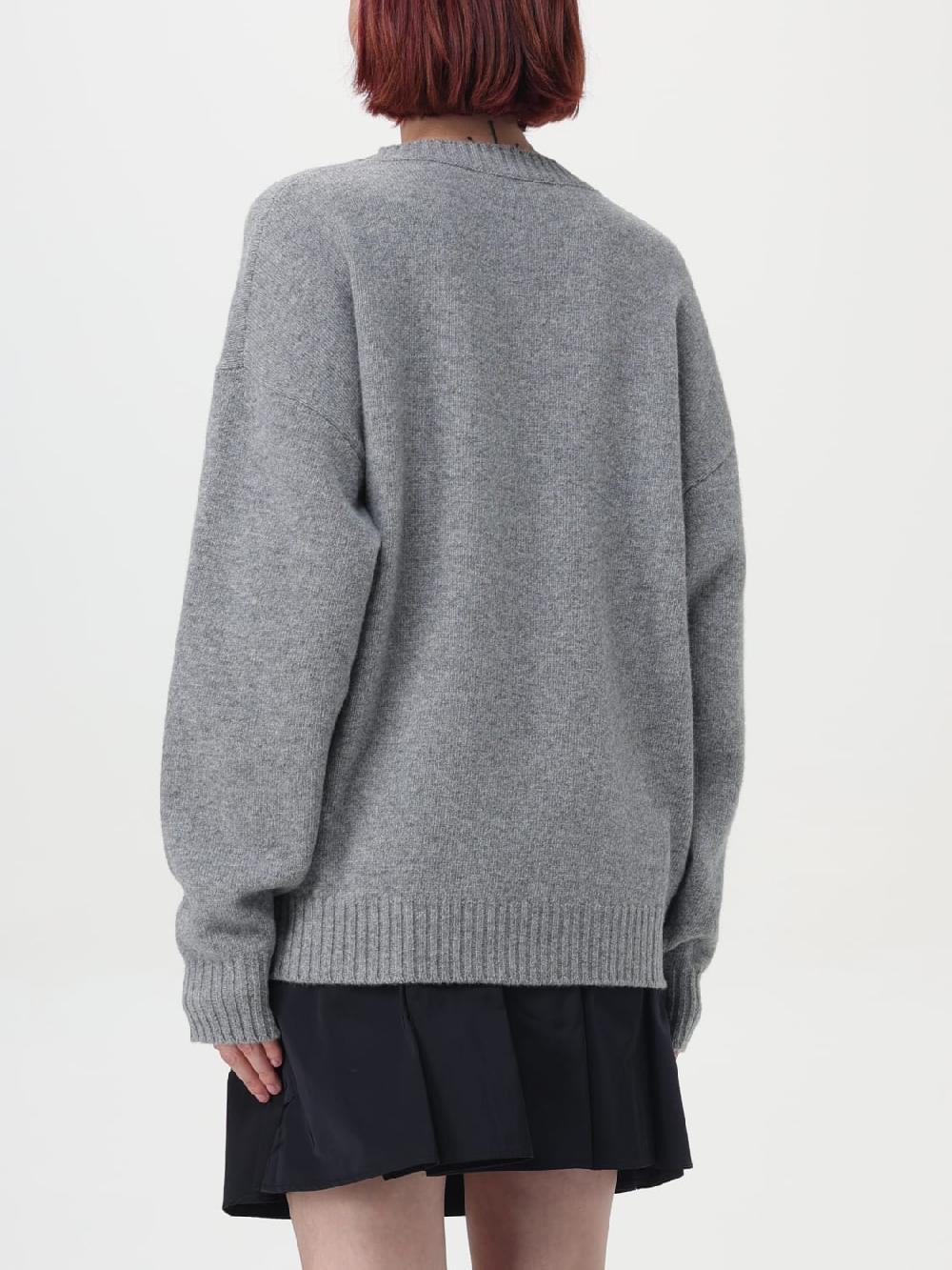 Giglio Maglia Con Logo In Misto Lana Elisabetta Franchi