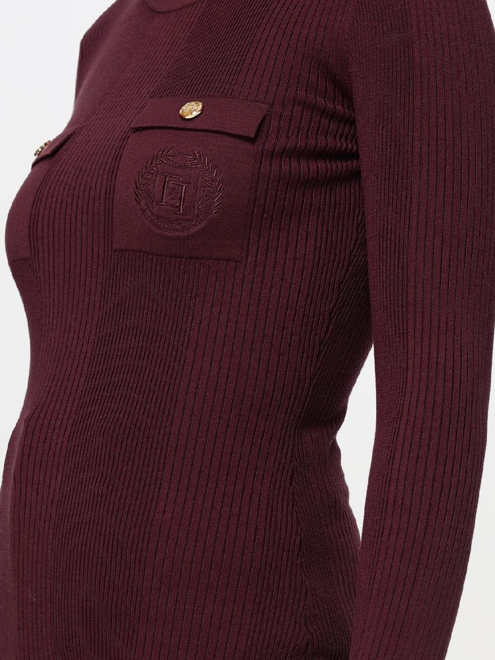 Giglio Maglia Con Tasche E Bottoni Elisabetta Franchi