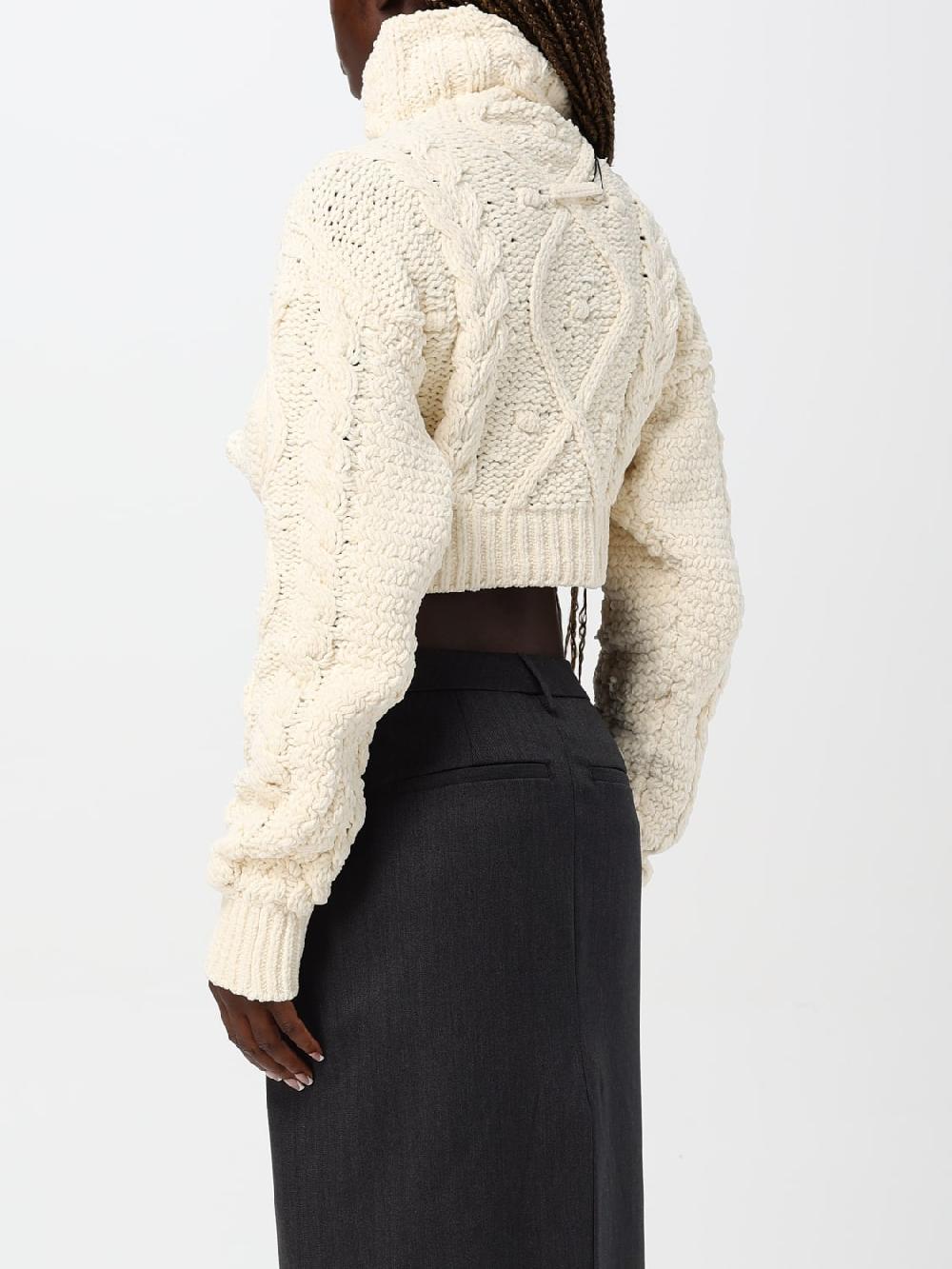 Giglio Maglia Crop Jean Paul Gaultier In Misto Cotone