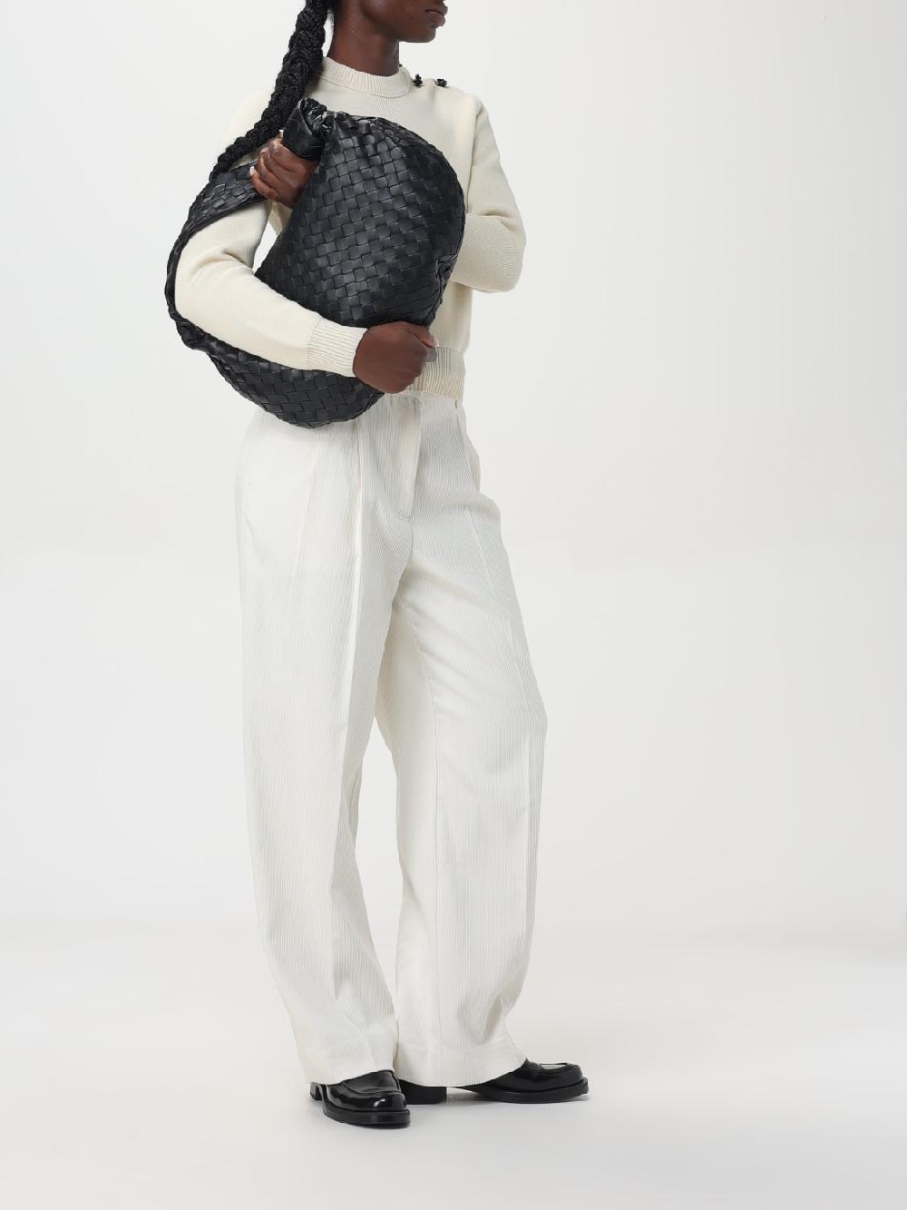 Giglio Maglia Di Lana Bottega Veneta Con Dettaglio Knot