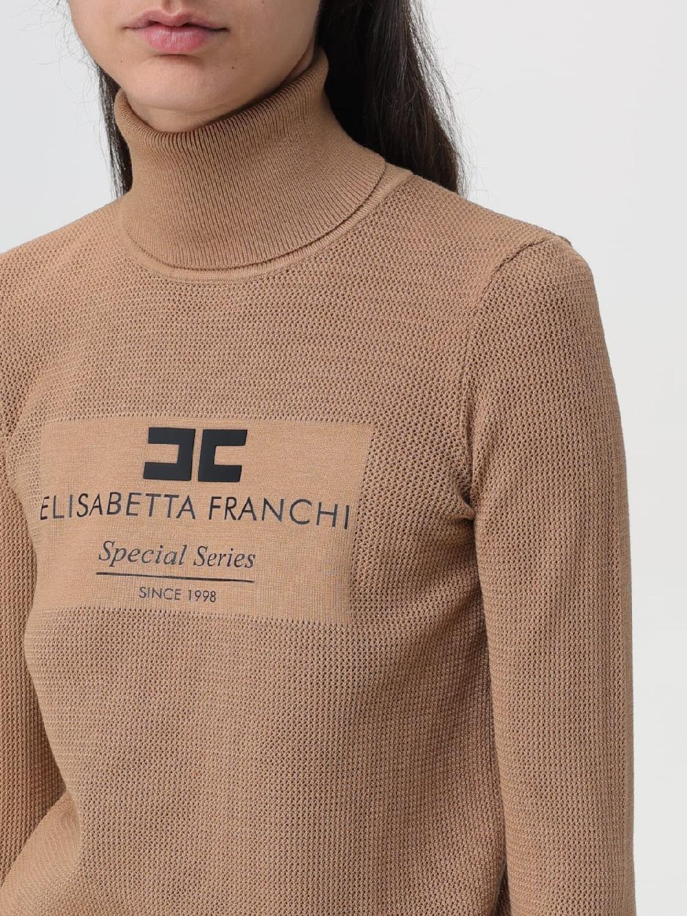 Giglio Maglia Elisabetta Franchi In Viscosa Stretch