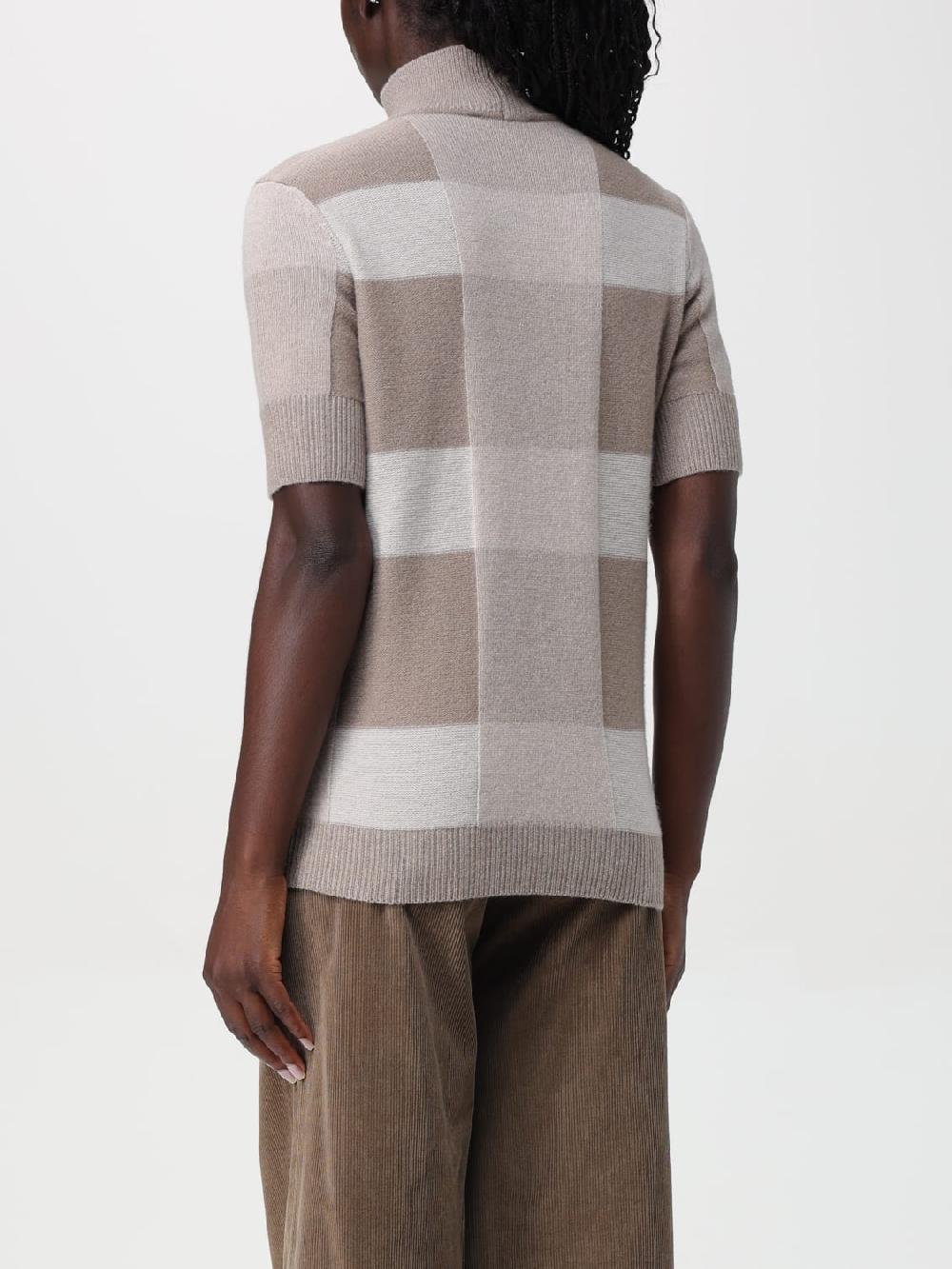 Giglio Maglia Emporio Armani In Lana Vergine A Quadri