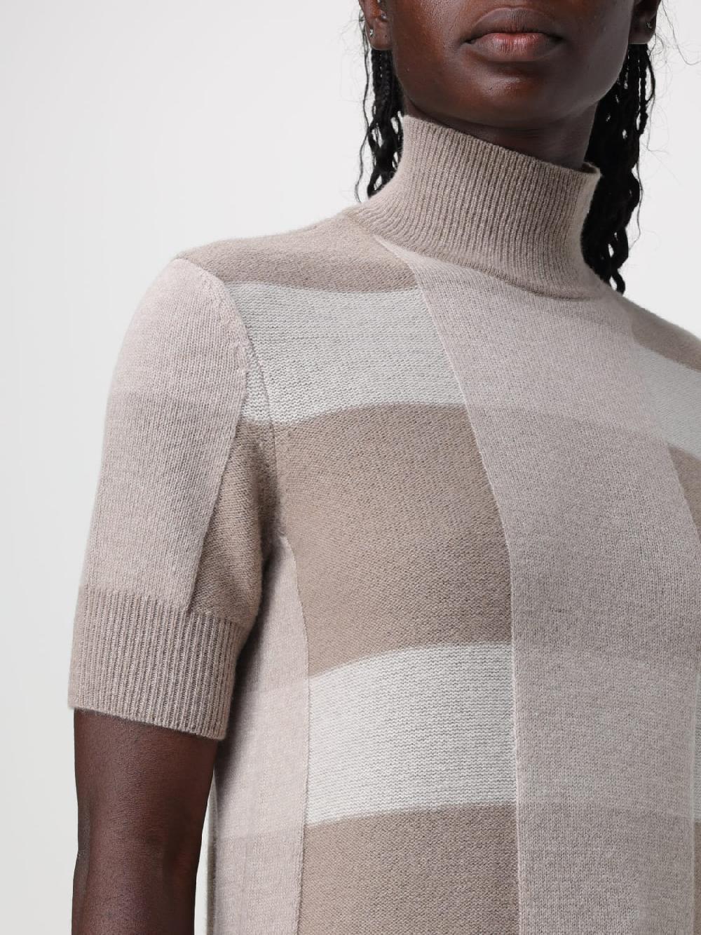 Giglio Maglia Emporio Armani In Lana Vergine A Quadri