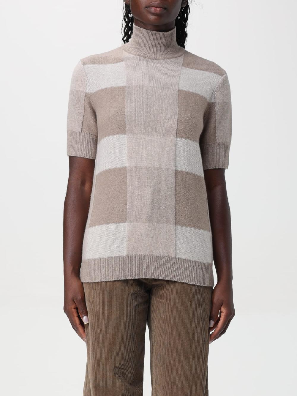 Giglio Maglia Emporio Armani in lana vergine a quadri