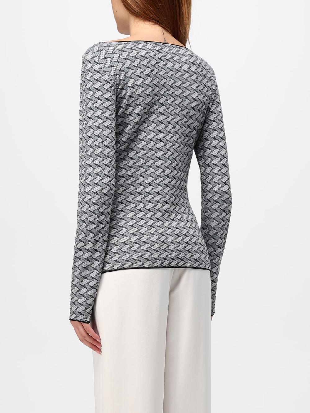 Giglio Maglia Emporio Armani In Tessuto Elasticizzato