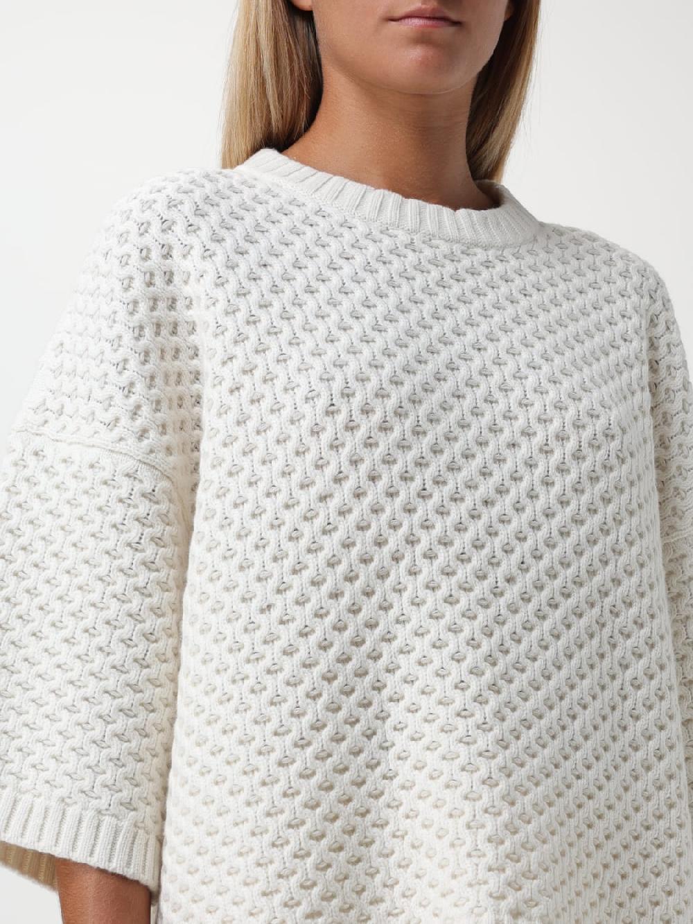 Giglio Maglia In Lana Vergine E Cashmere Fabiana Filippi