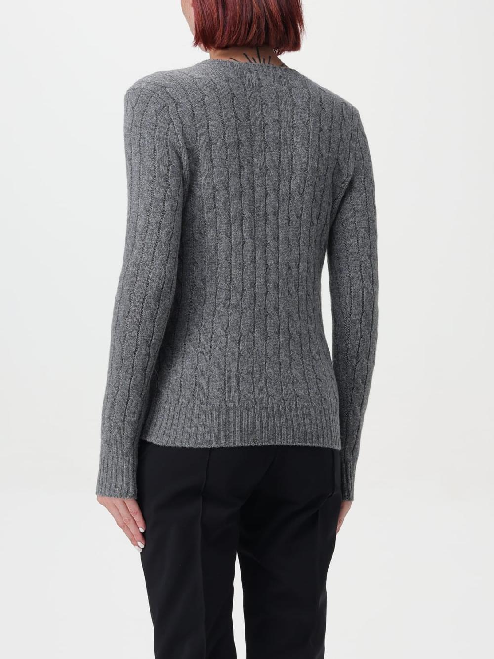 Giglio Maglia Polo Ralph Lauren In Lana Con Lavorazione Intrecciata