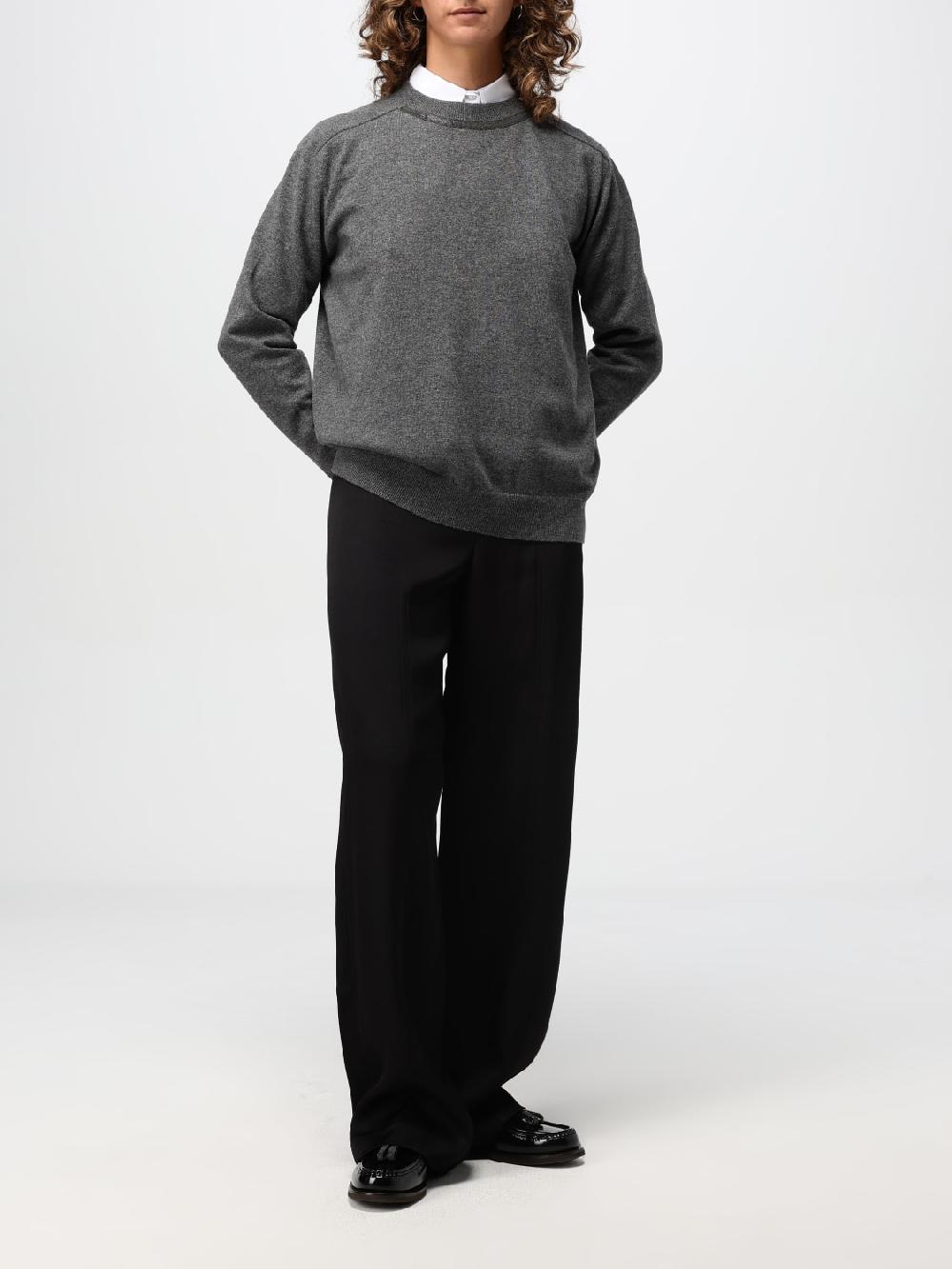 Giglio Maglione Brunello Cucinelli In Cashmere Con Dettaglio Monile