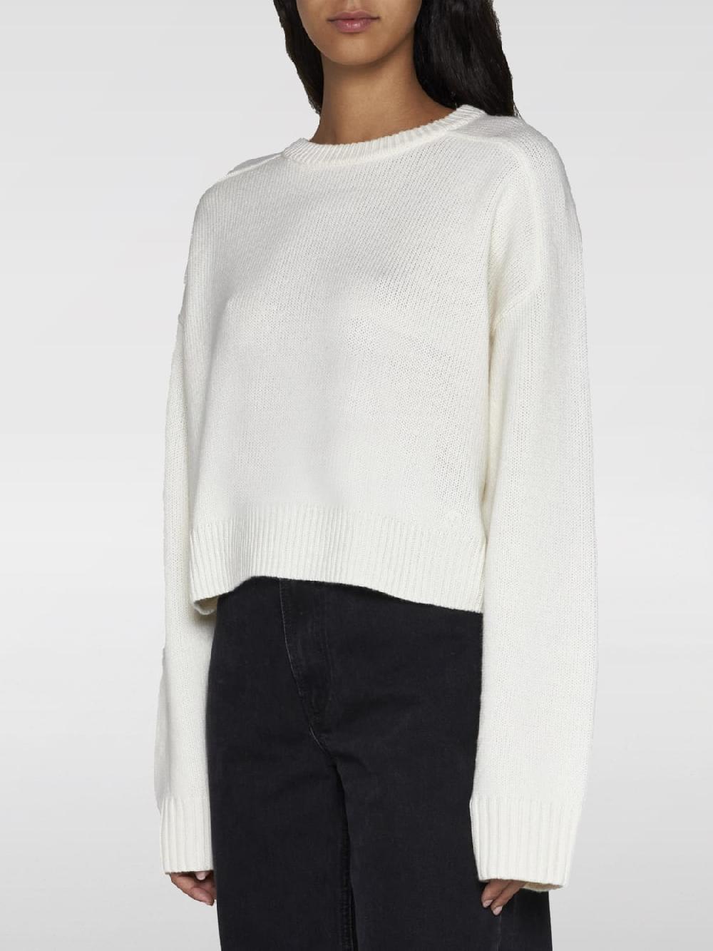 Giglio Maglione cropped Lou Lou Studio in cashmere e lana