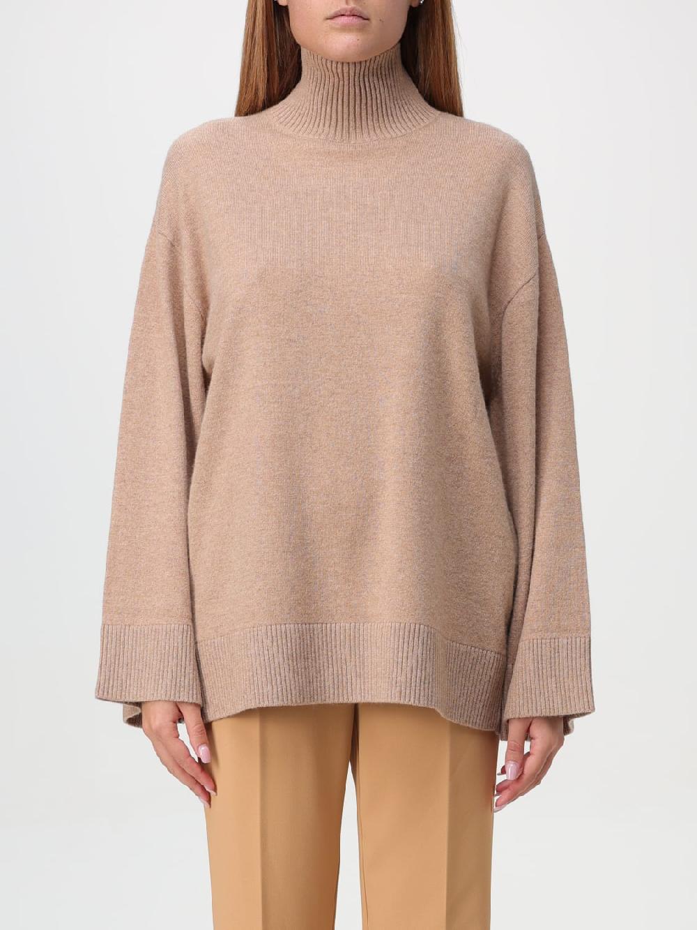 Giglio Maglione Elisabetta Franchi in viscosa con logo jacquard